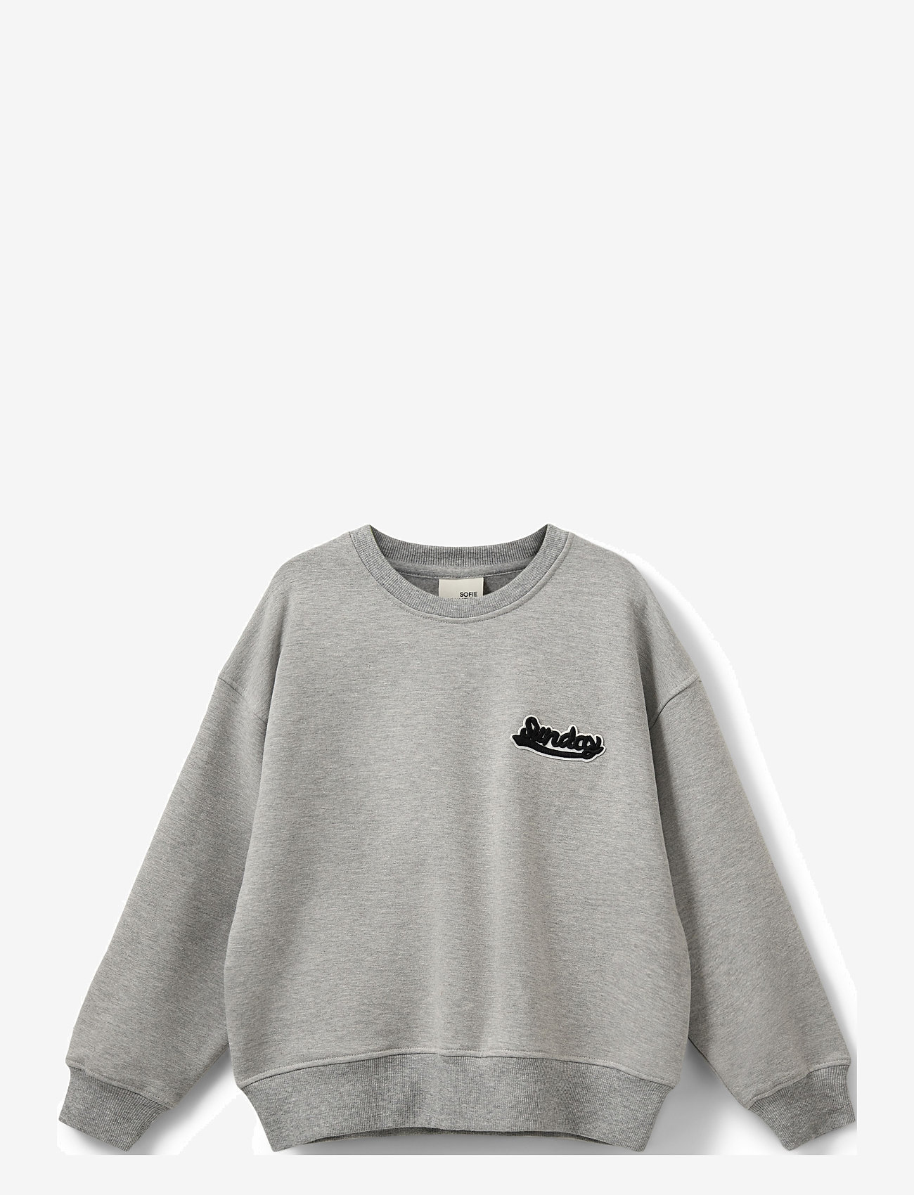 Sofie Schnoor Young - ELISY SWEATSHIRT - dressipluusid - grey melange - 0