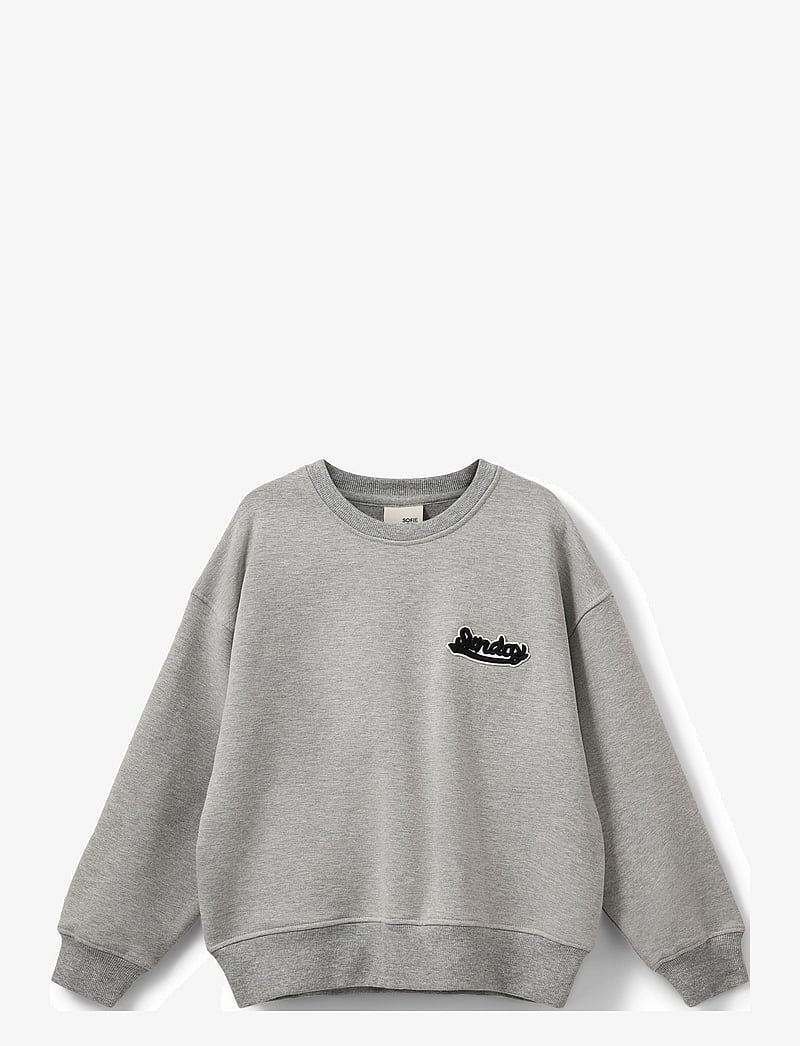 Sofie Schnoor Young - ELISY SWEATSHIRT - dressipluusid - grey melange - 0