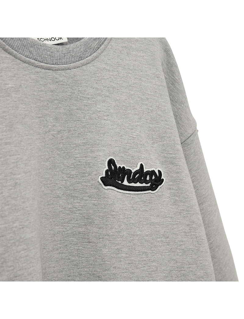 Sofie Schnoor Young - ELISY SWEATSHIRT - dressipluusid - grey melange - 2