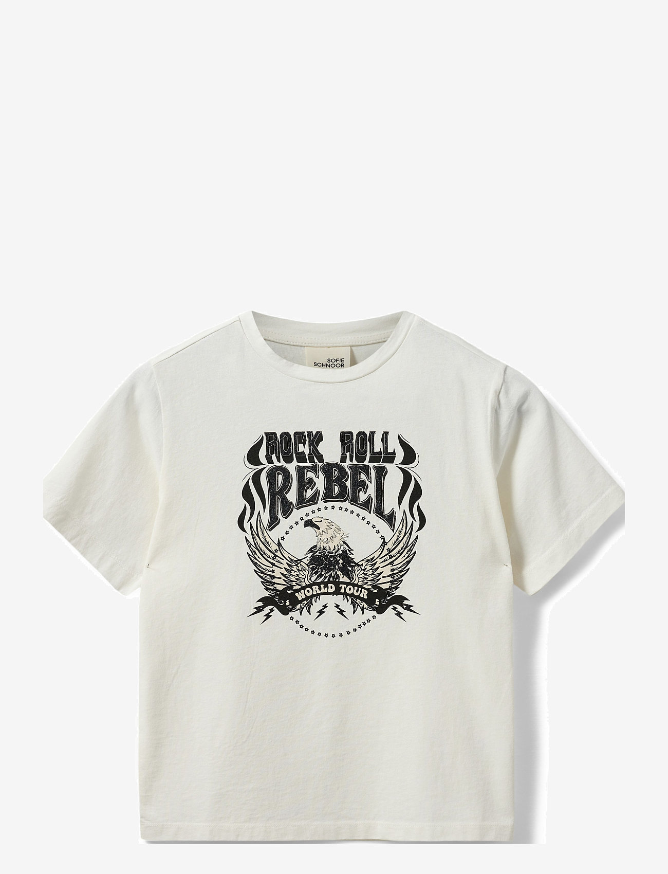 Sofie Schnoor Young - ZENASY T-SHIRT - kortærmede t-shirts - off white - 0