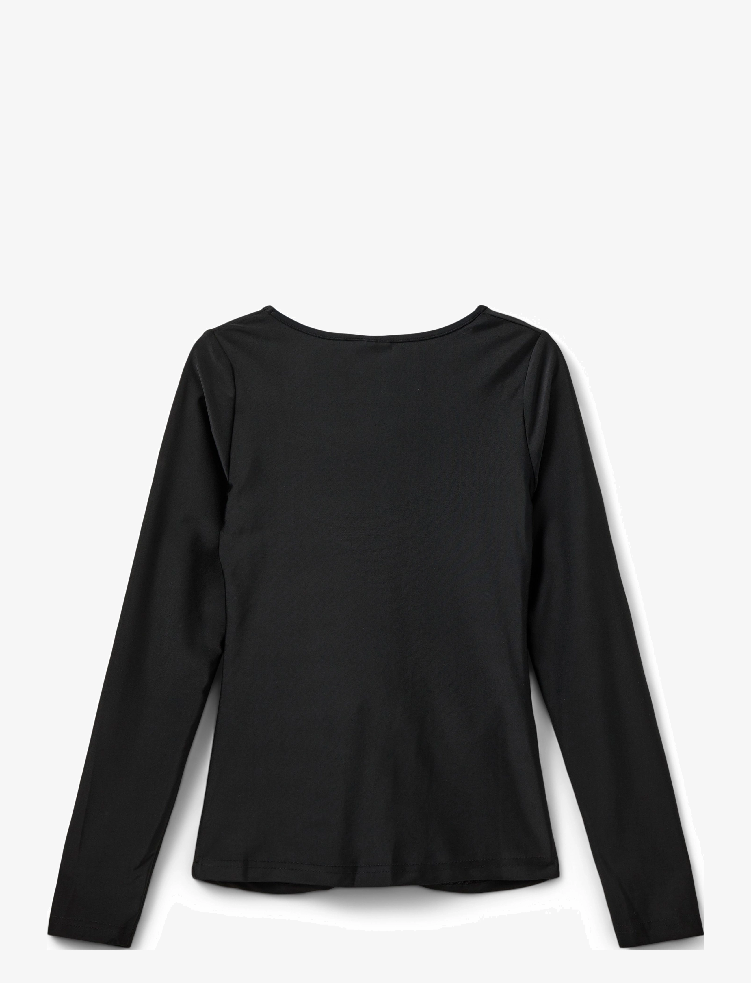 Sofie Schnoor Young - EBELLSY T-SHIRT LONG SLEEVE - black - 1
