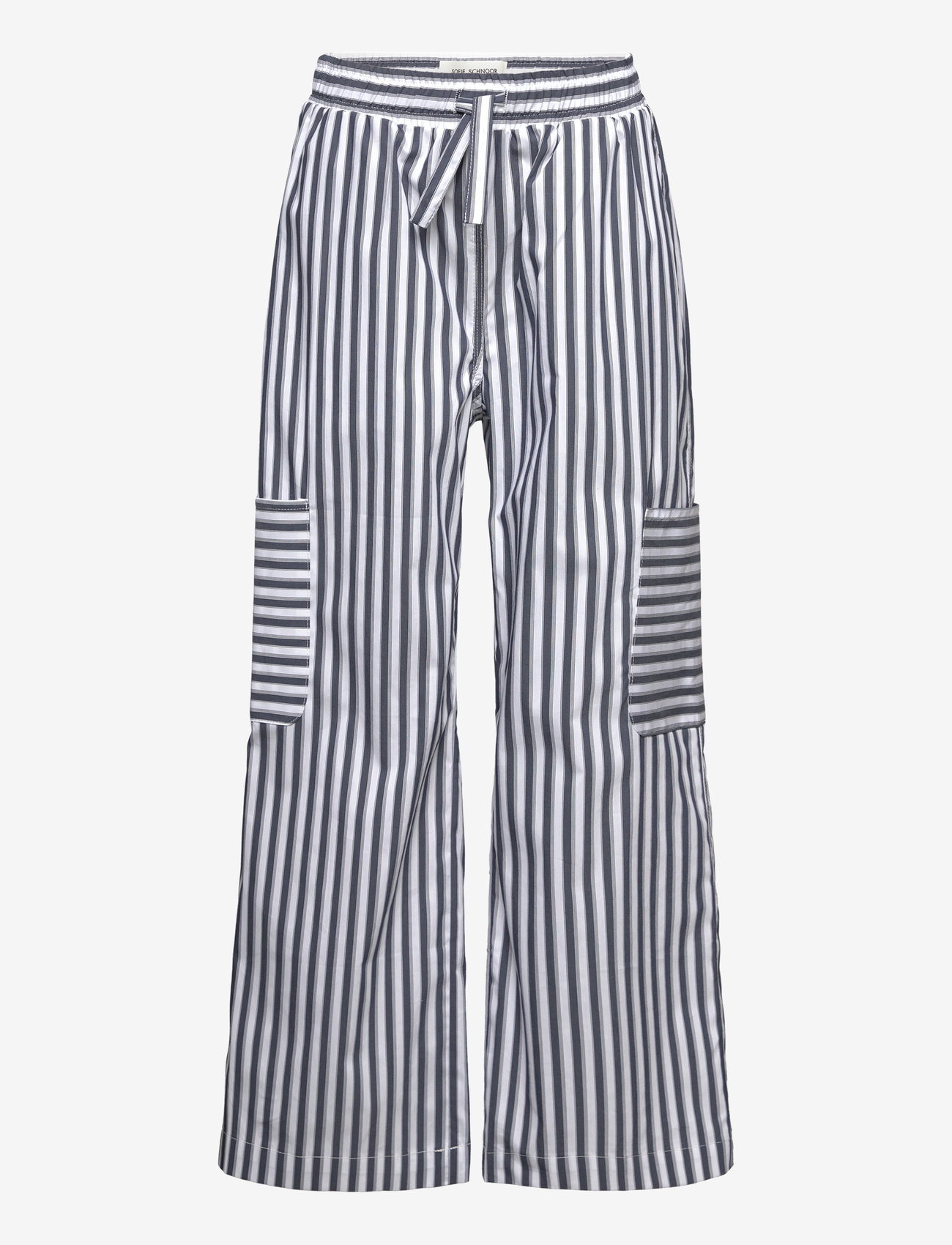 Sofie Schnoor Young - Trousers - herbstliche kleidung - dark grey striped - 0