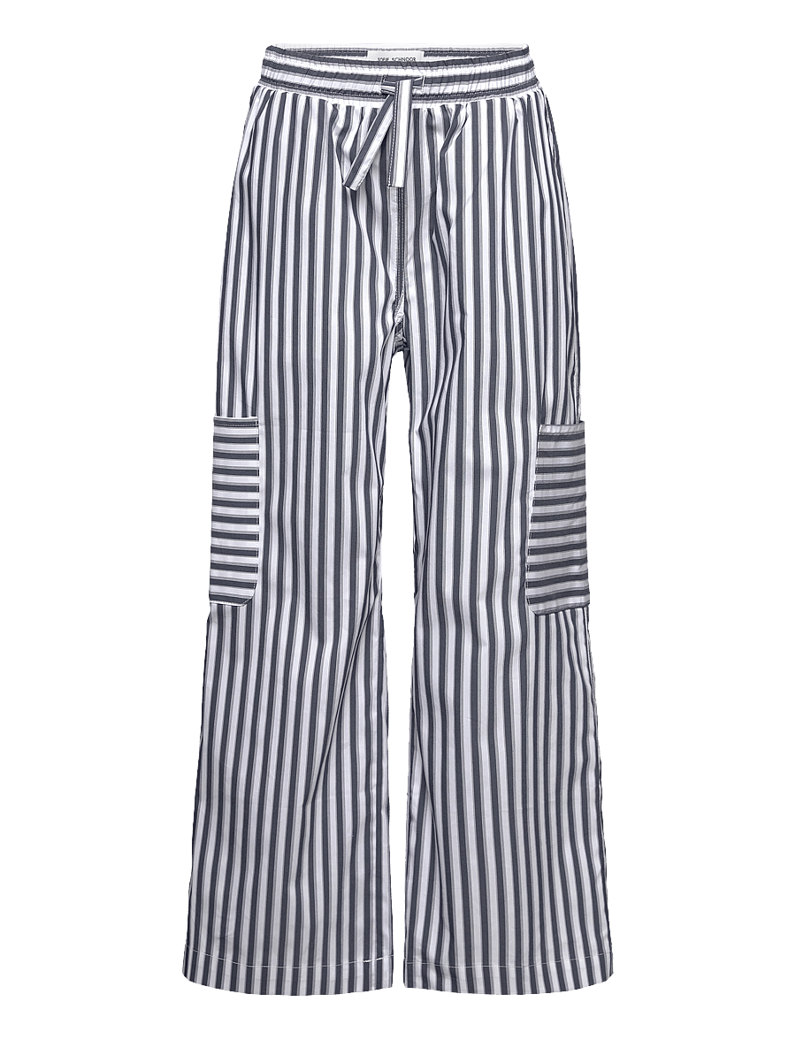 Sofie Schnoor Young - Trousers - einkaufen nach alter von - dark grey striped - 0