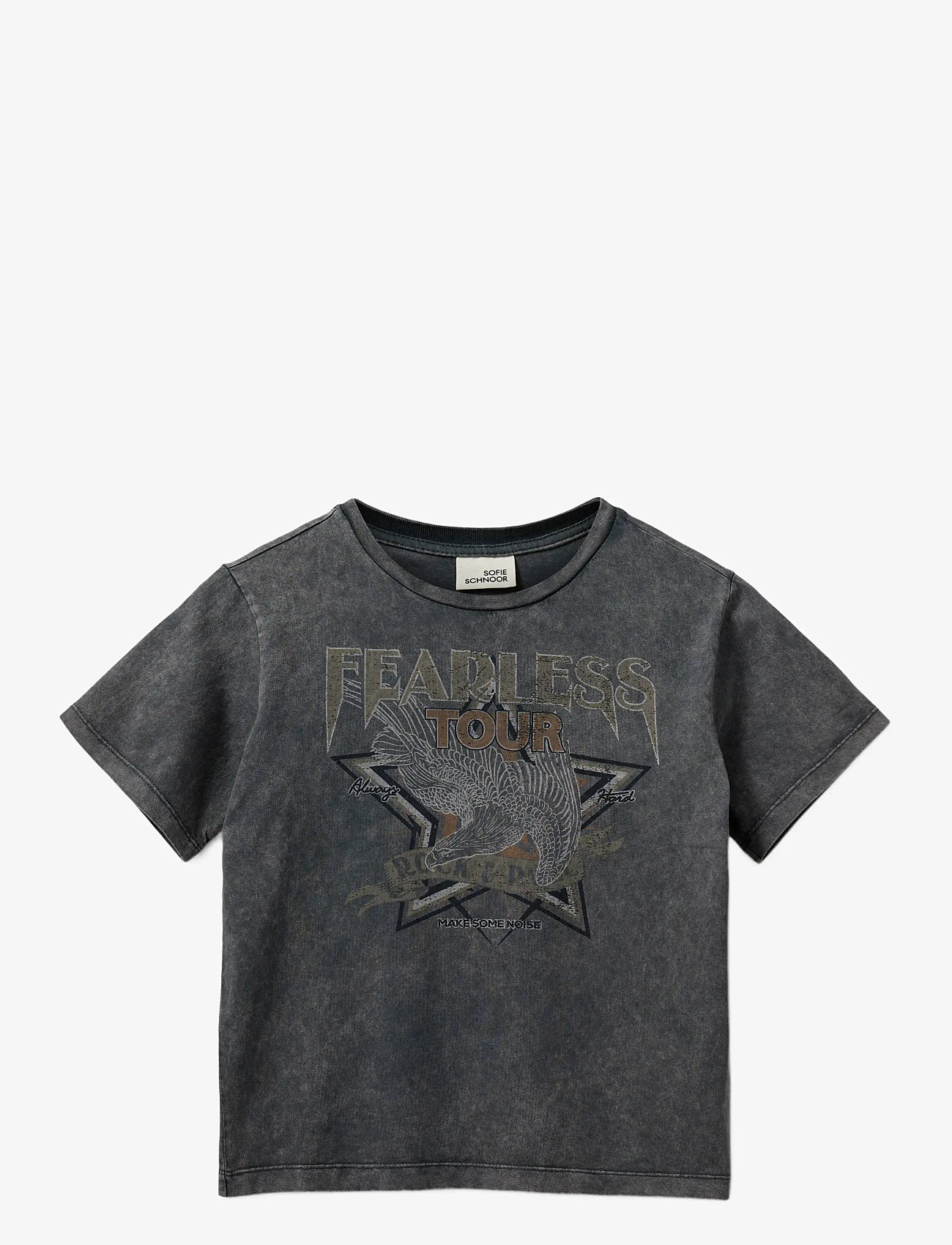 Sofie Schnoor Young - ZENASY T-SHIRT - krótki rękaw - black - 0