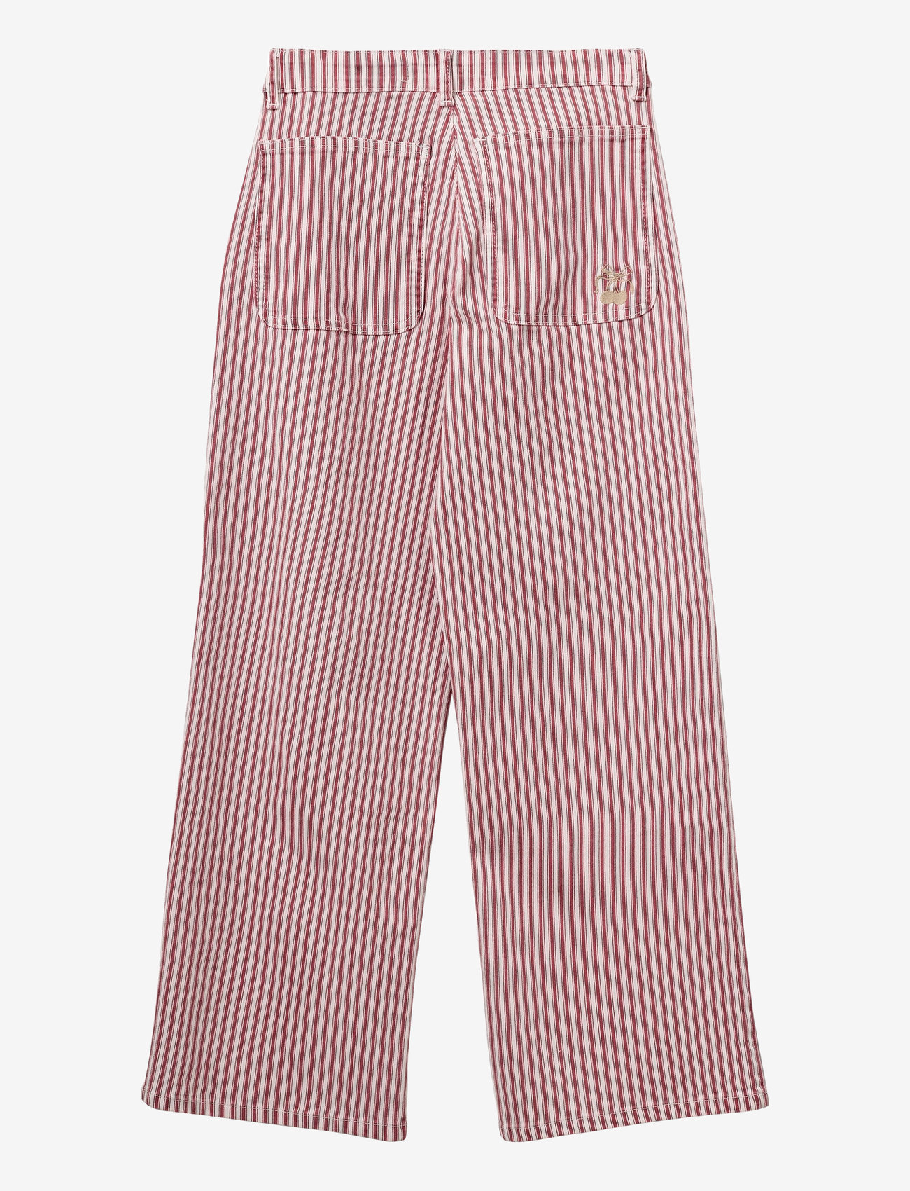 Sofie Schnoor Young - SIENNASY TROUSERS - sügisesed riided - red striped - 1