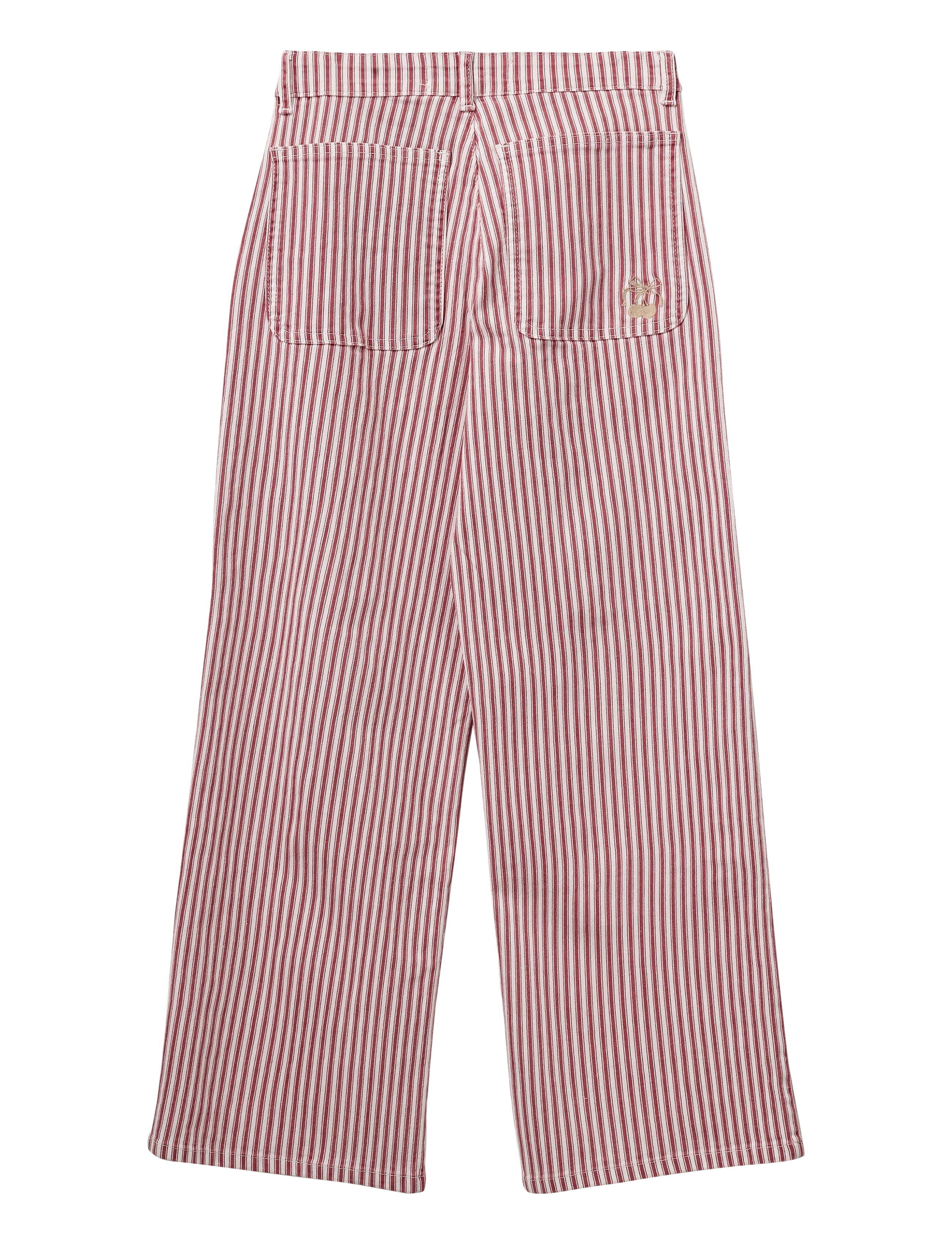 Sofie Schnoor Young - SIENNASY TROUSERS - bukser - red striped - 1