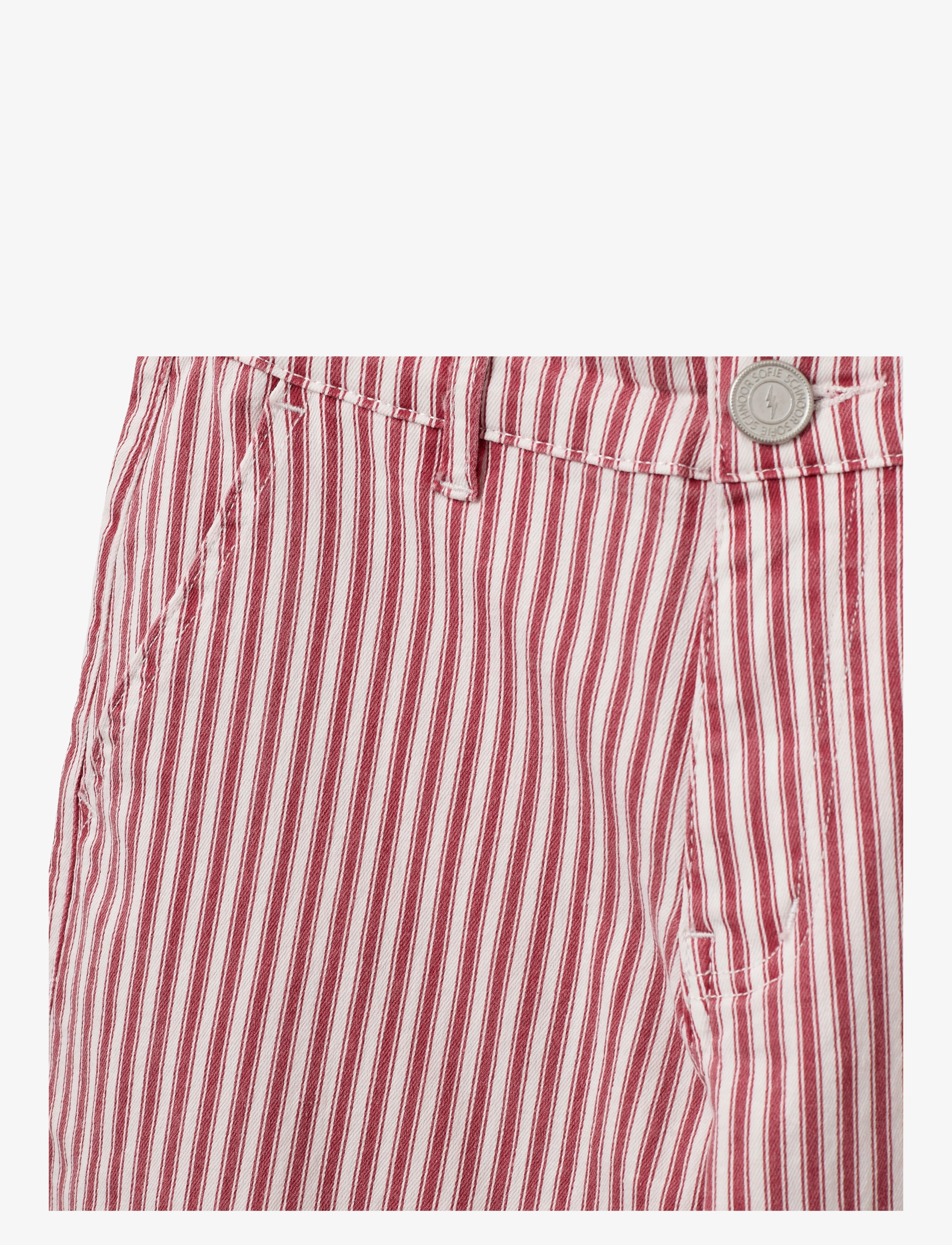 Sofie Schnoor Young - SIENNASY TROUSERS - bukser - red striped - 2