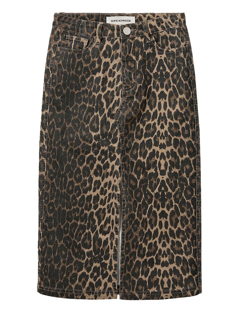 Sofie Schnoor Young - CALIASY SKIRT - midi-röcke - aop leo - 0