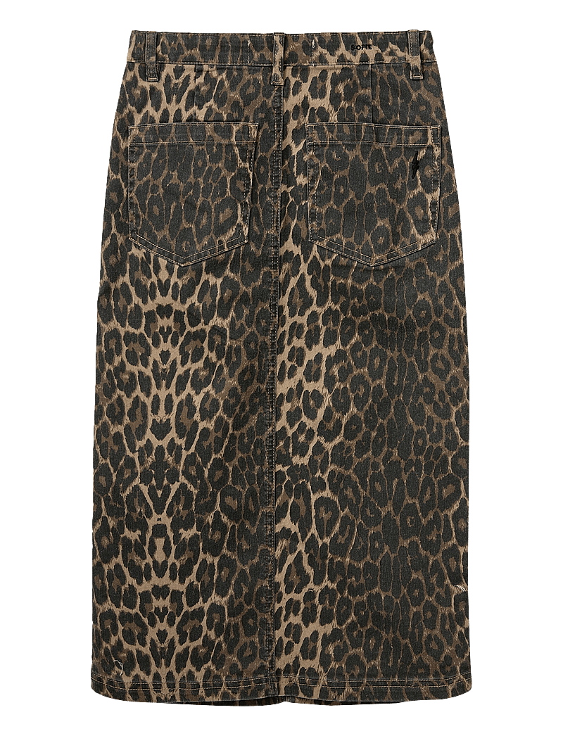 Sofie Schnoor Young - CALIASY SKIRT - midi-röcke - aop leo - 1