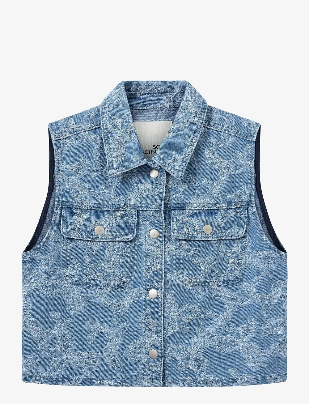 Sofie Schnoor Young - CAROLESY VEST - vestid - light denim blue - 0