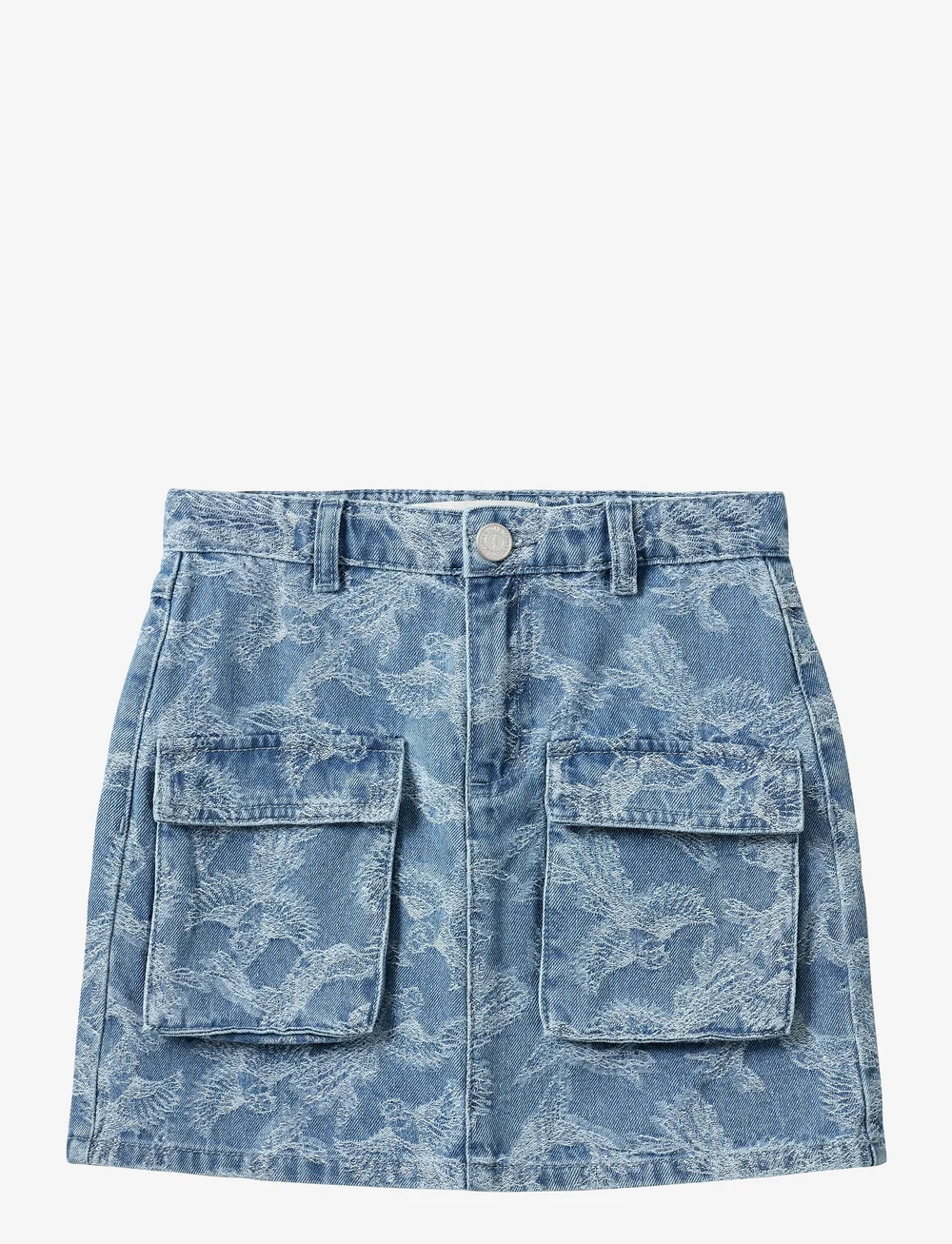 Sofie Schnoor Young - LARASY SKIRT - kurze röcke - light denim blue - 0