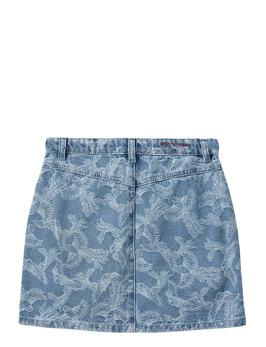 Sofie Schnoor Young - LARASY SKIRT - kurze röcke - light denim blue - 1