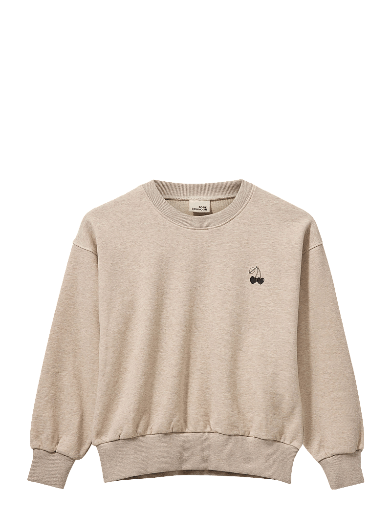 Sofie Schnoor Young - ELISY SWEATSHIRT - sweatshirts - beige melange - 0