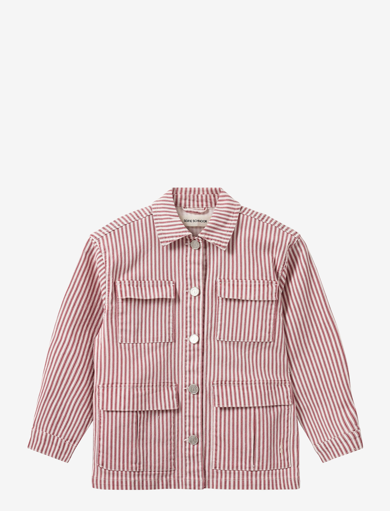 Sofie Schnoor Young - LYNNSY JACKET - forårsjakker - red striped - 0