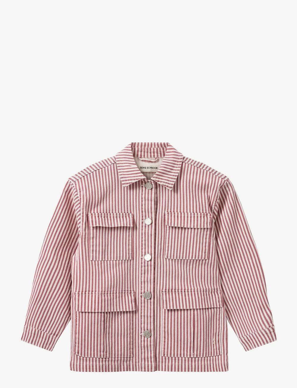 Sofie Schnoor Young - LYNNSY JACKET - tunna jackor - red striped - 0