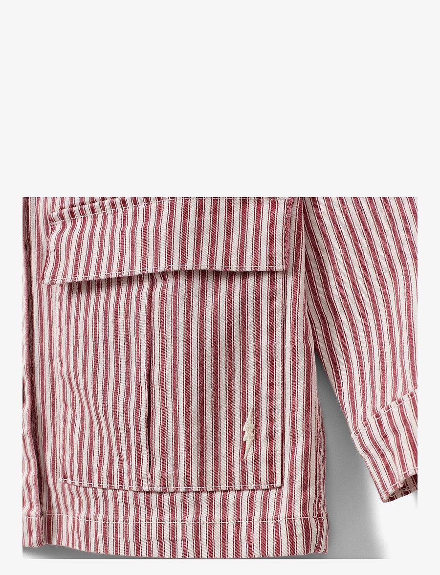 Sofie Schnoor Young - LYNNSY JACKET - leichte jacken - red striped - 2