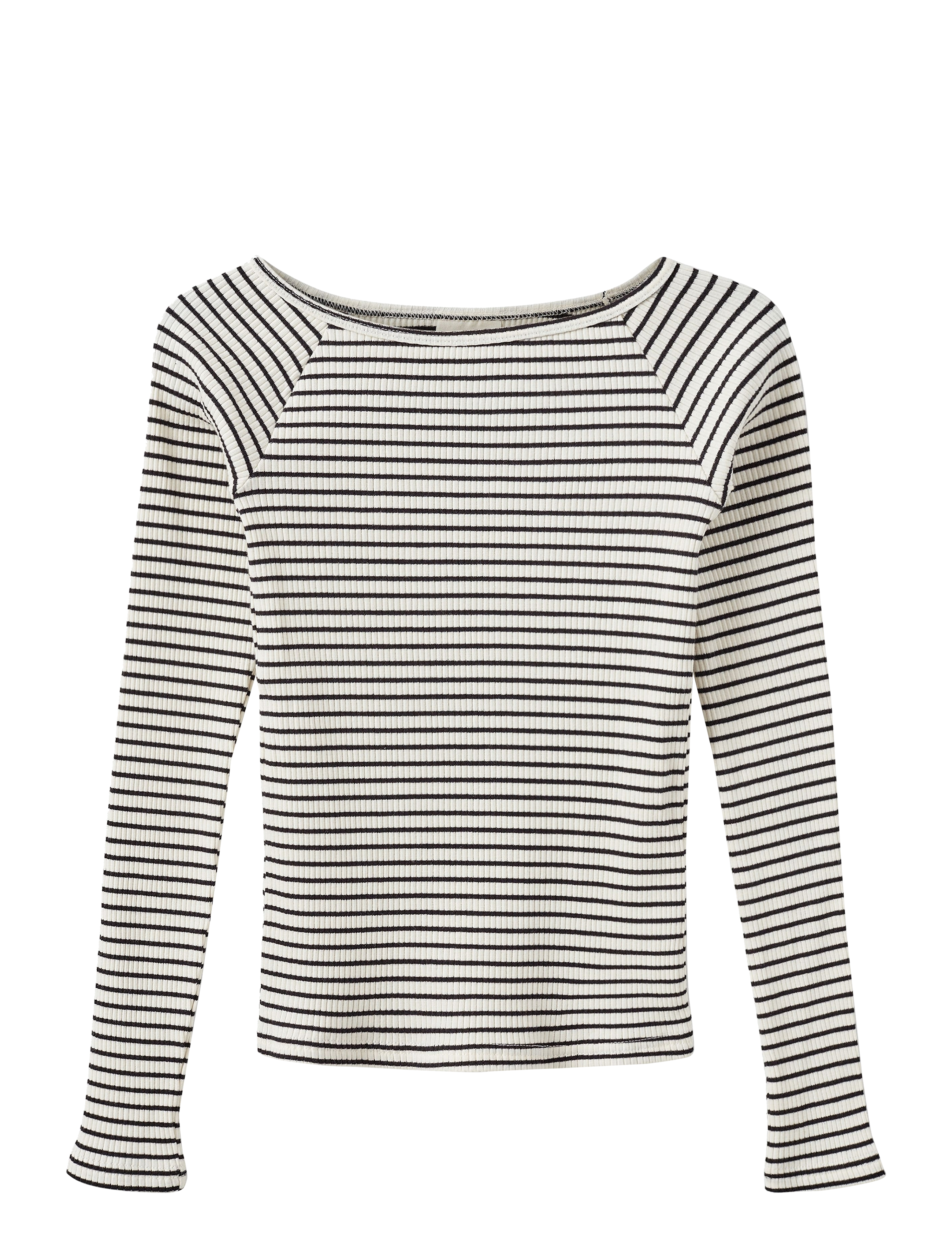 Sofie Schnoor Young SOMASY T-SHIRT LONG SLEEVE - 4 for 3 - BLACK STRIPED / black