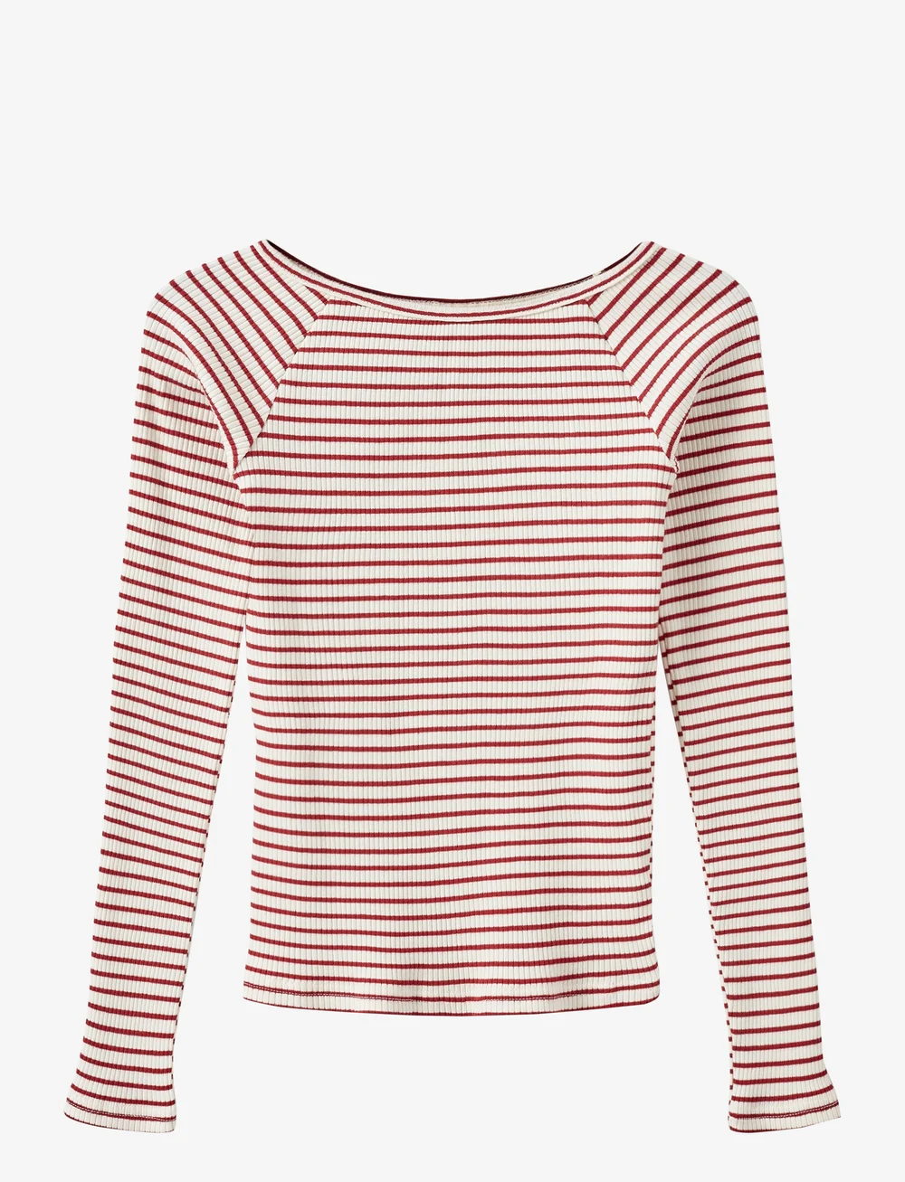 Sofie Schnoor Young - SOMASY T-SHIRT LONG SLEEVE - pikkade varrukatega t-särgid - red striped - 0