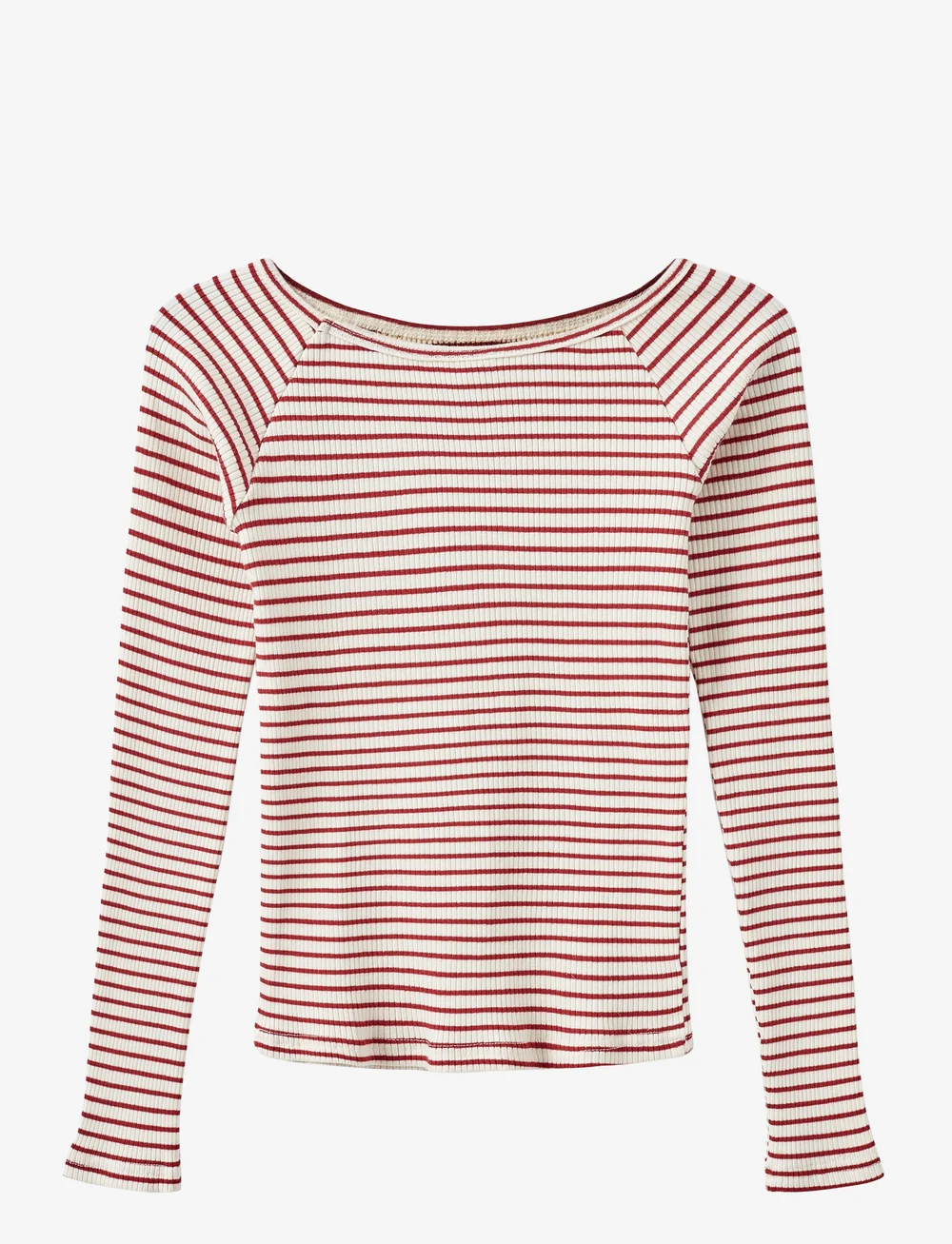 Sofie Schnoor Young - SOMASY T-SHIRT LONG SLEEVE - pikkade varrukatega t-särgid - red striped - 1