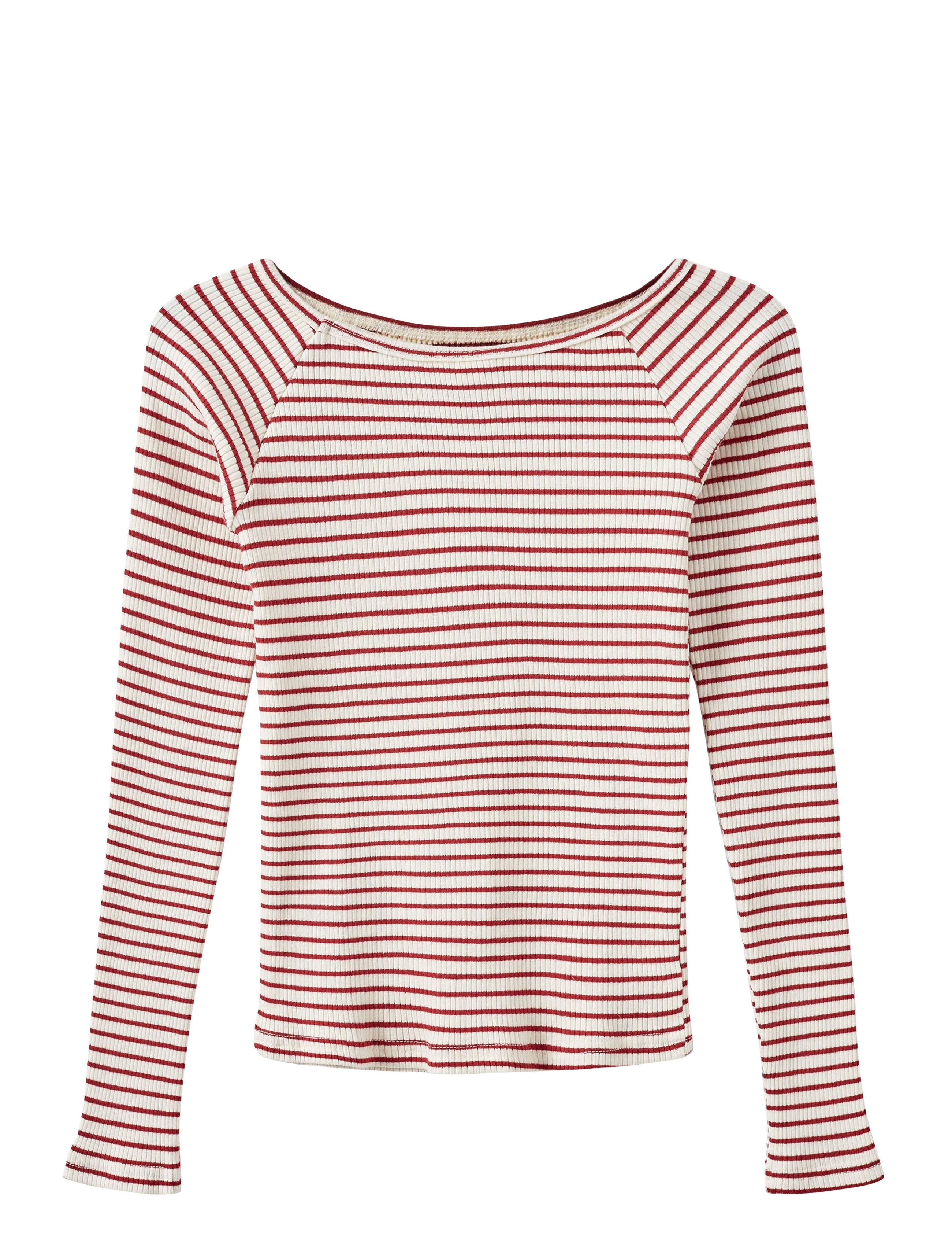 Sofie Schnoor Young - SOMASY T-SHIRT LONG SLEEVE - lange mouwen - red striped - 1
