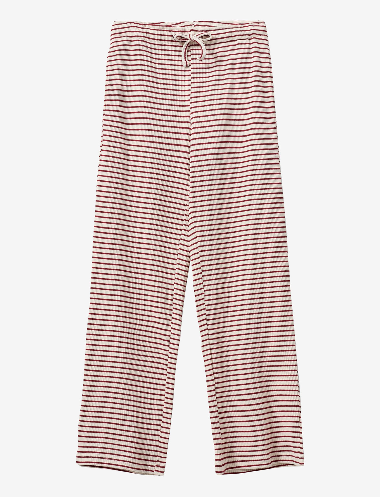 Sofie Schnoor Young - ABIGALESY TROUSERS - sügisesed riided - red striped - 0