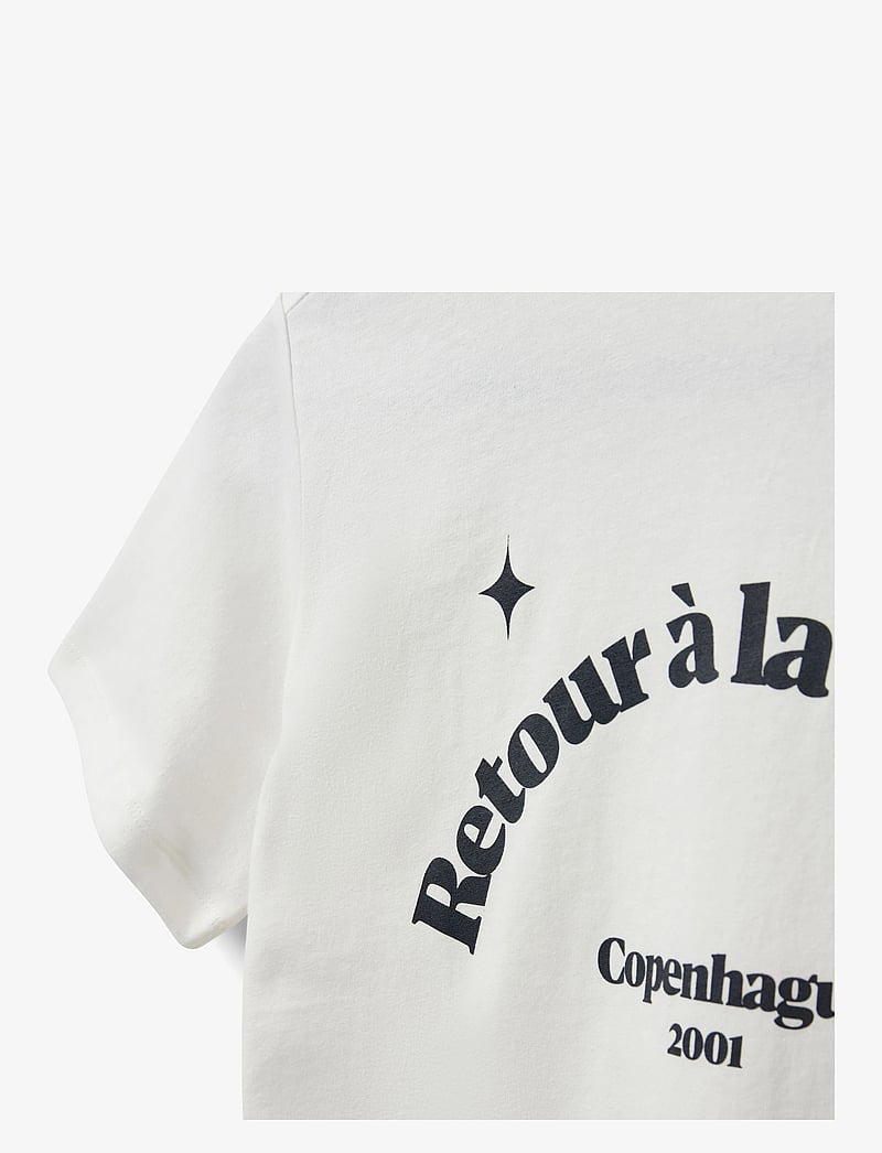 Sofie Schnoor Young - ZENASY T-SHIRT - kortærmede t-shirts - snow white blue print - 2