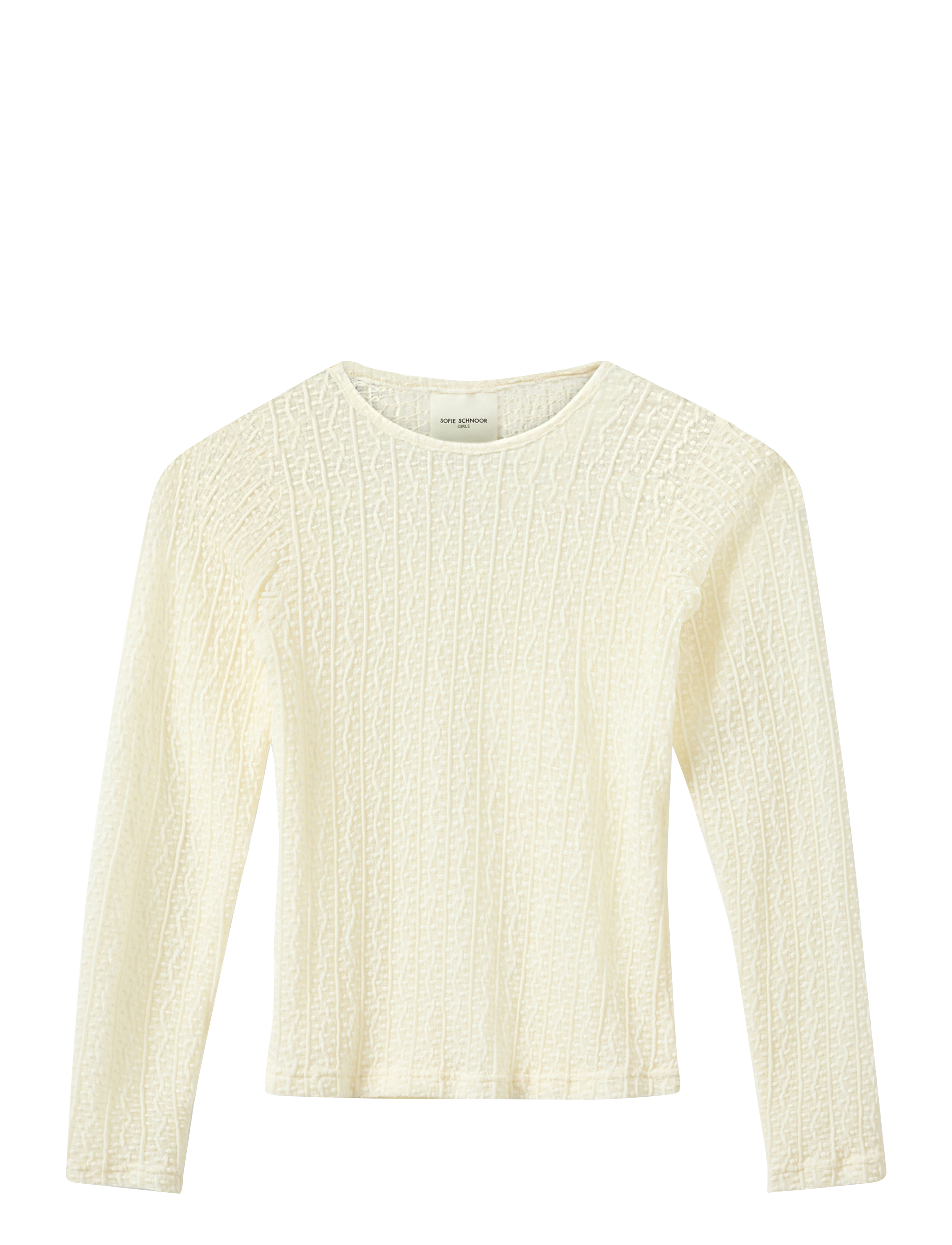 Sofie Schnoor Young PETRISY T-SHIRT LONG SLEEVE - Kleidung - OFF WHITE / cream