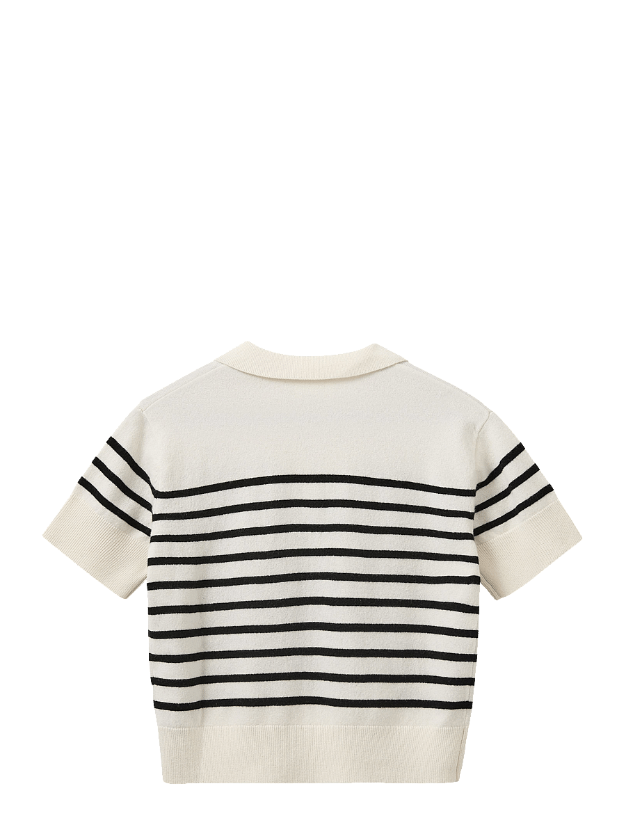 Sofie Schnoor Young - AMALYSY KNIT - pulls - off white - black - 1