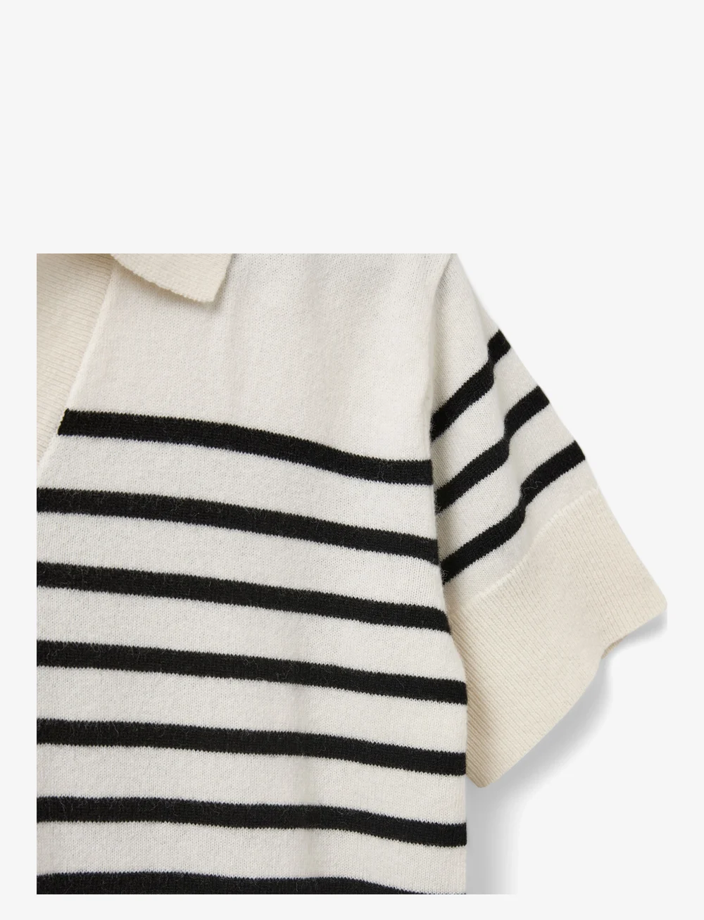 Sofie Schnoor Young - AMALYSY KNIT - stickade tröjor - off white - black - 2