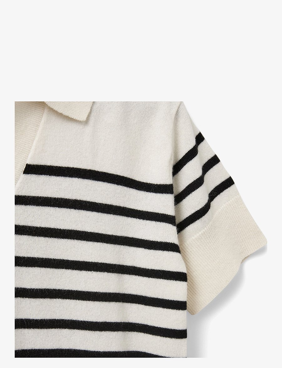 Sofie Schnoor Young - AMALYSY KNIT - pulls - off white - black - 2