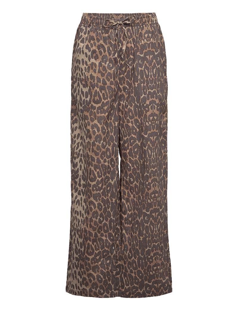 Sofie Schnoor Young - ABIGAILESY HIGH WAIST TROUSERS - osta vanuse järgi - leopard - 0