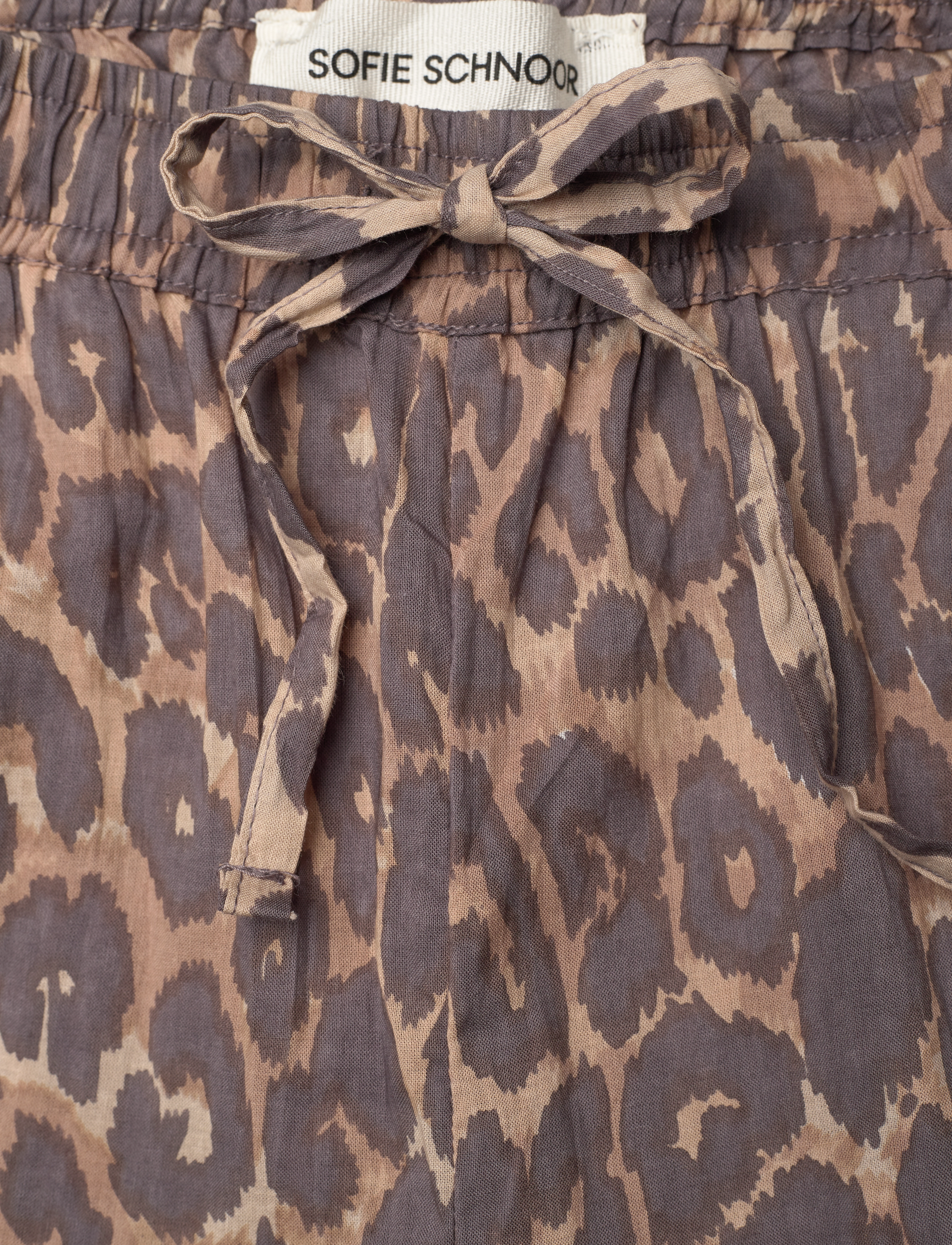 Sofie Schnoor Young - ABIGAILESY HIGH WAIST TROUSERS - bukser - leopard - 3