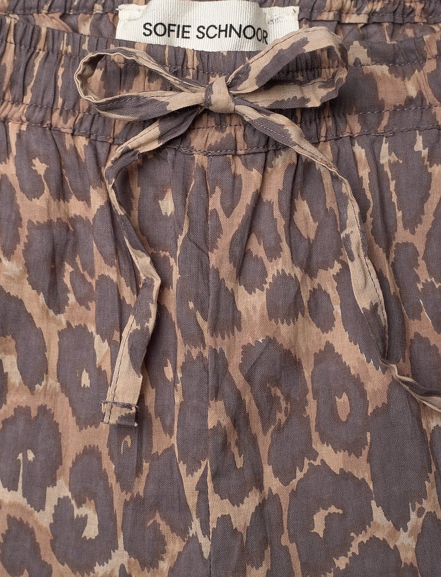 Sofie Schnoor Young - ABIGAILESY HIGH WAIST TROUSERS - byxor - leopard - 3
