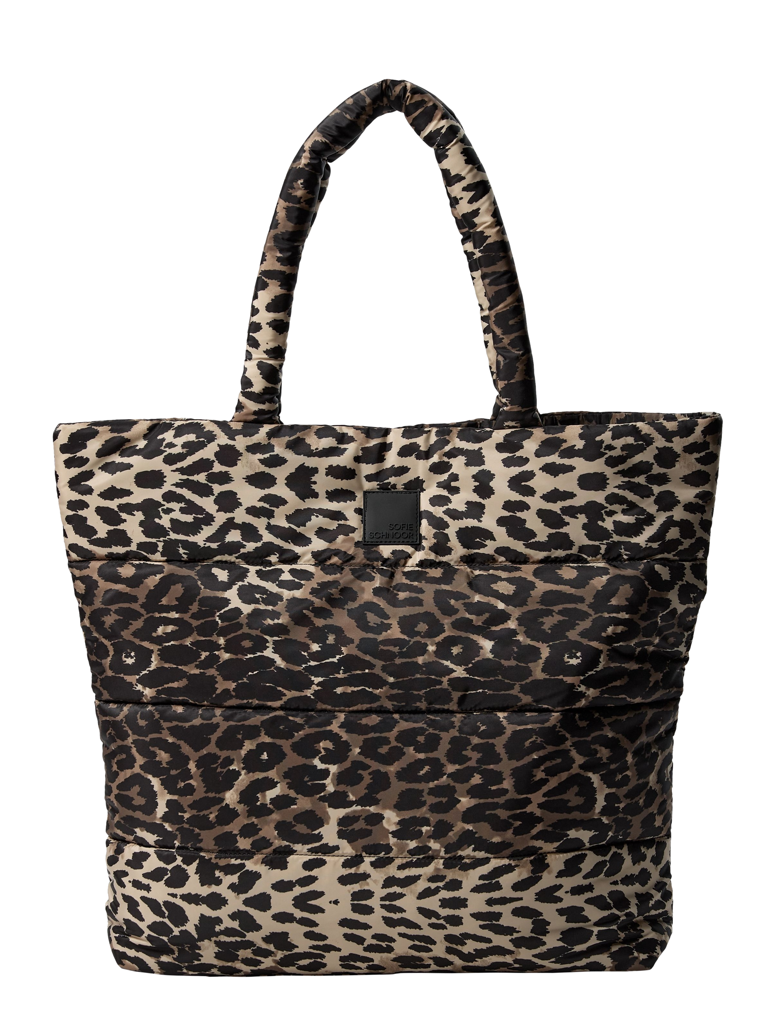 Sofie Schnoor Young RUTHSY TOTE BAG - Tygpåsar & Små väskor - LEOPARD / brown