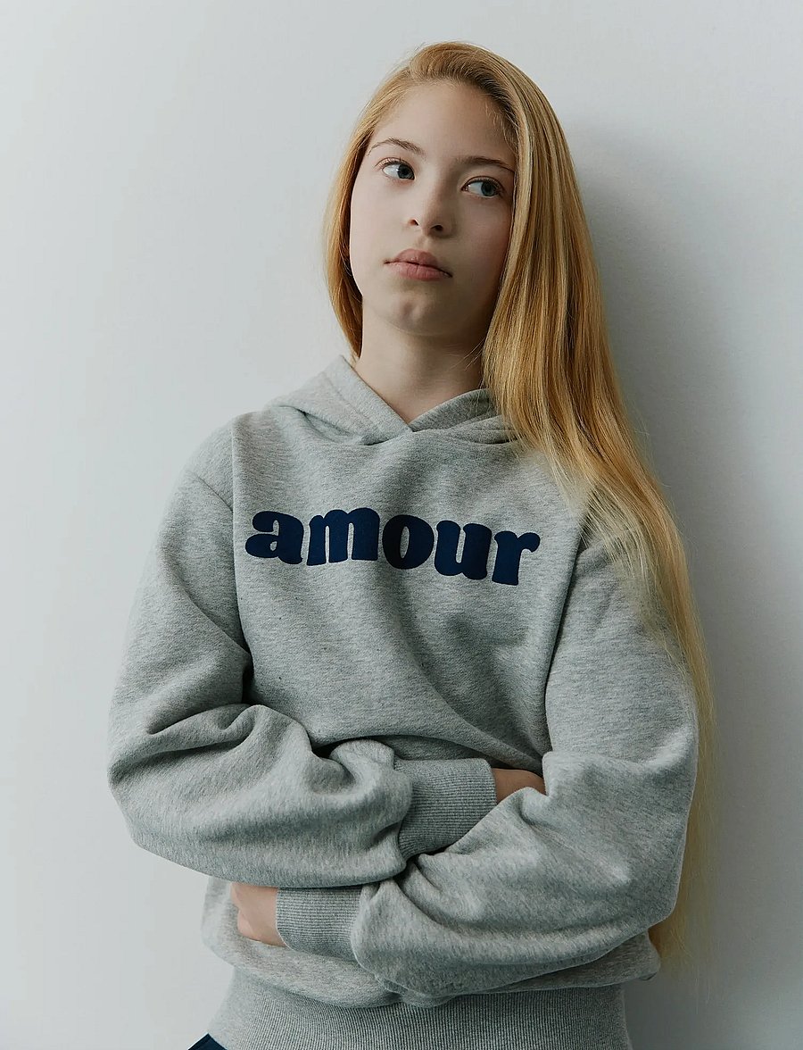Sofie Schnoor Young - SIMONASY HOODIE - kapuzenpullover - grey melange - 2