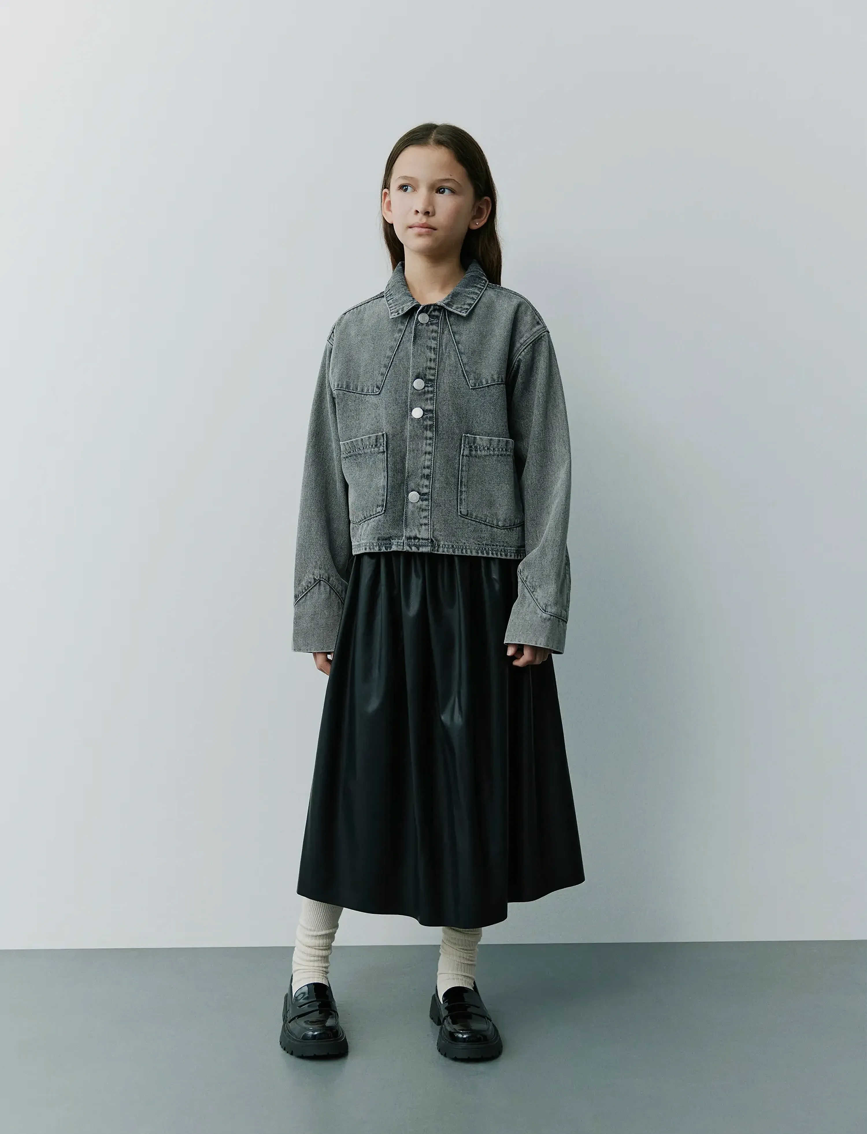 Sofie Schnoor Young - JUNESY SKIRT - midi-röcke - black - 2