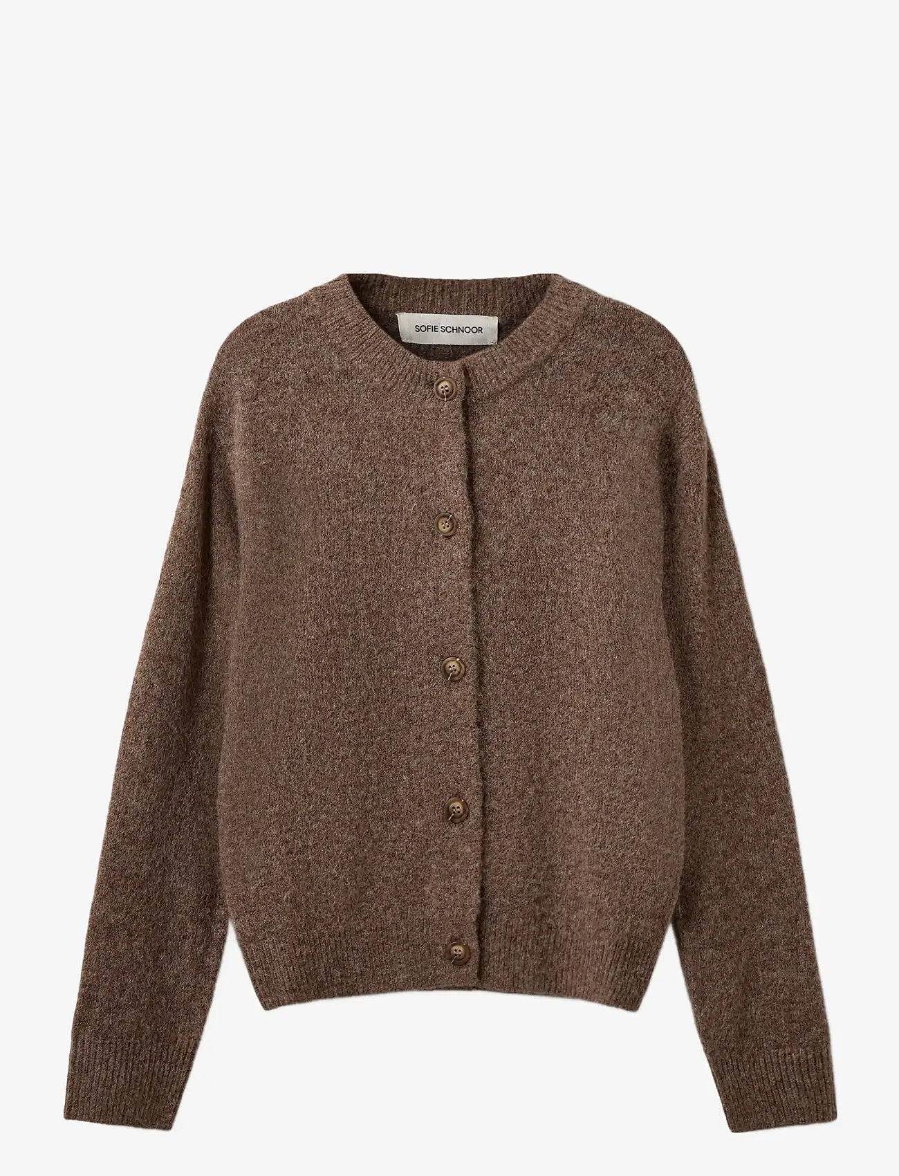 Sofie Schnoor Young - MAURASY CARDIGAN - kardiganid - brown melange - 1