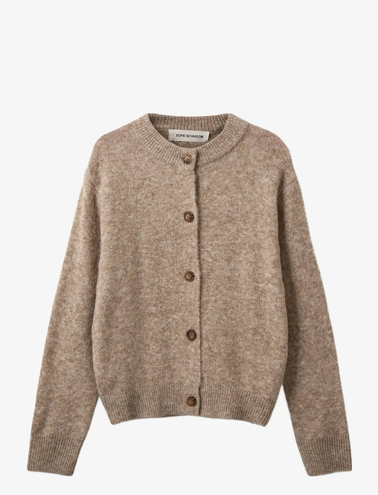 Sofie Schnoor Young - MAURASY CARDIGAN - cardigans - deer melange - 1