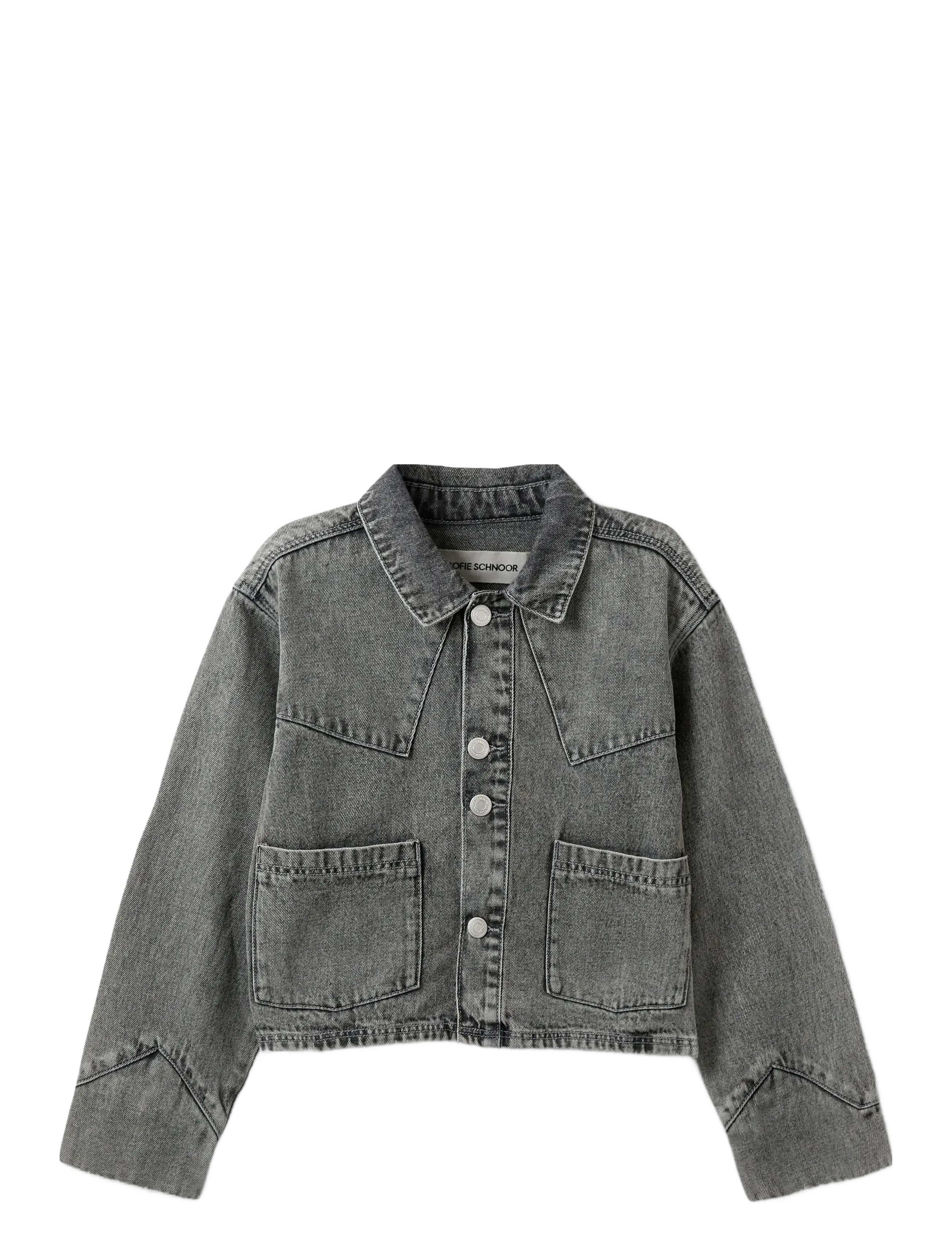 Sofie Schnoor Young AMAYASY JACKET - Jeansjackor - STONE GREY / grey