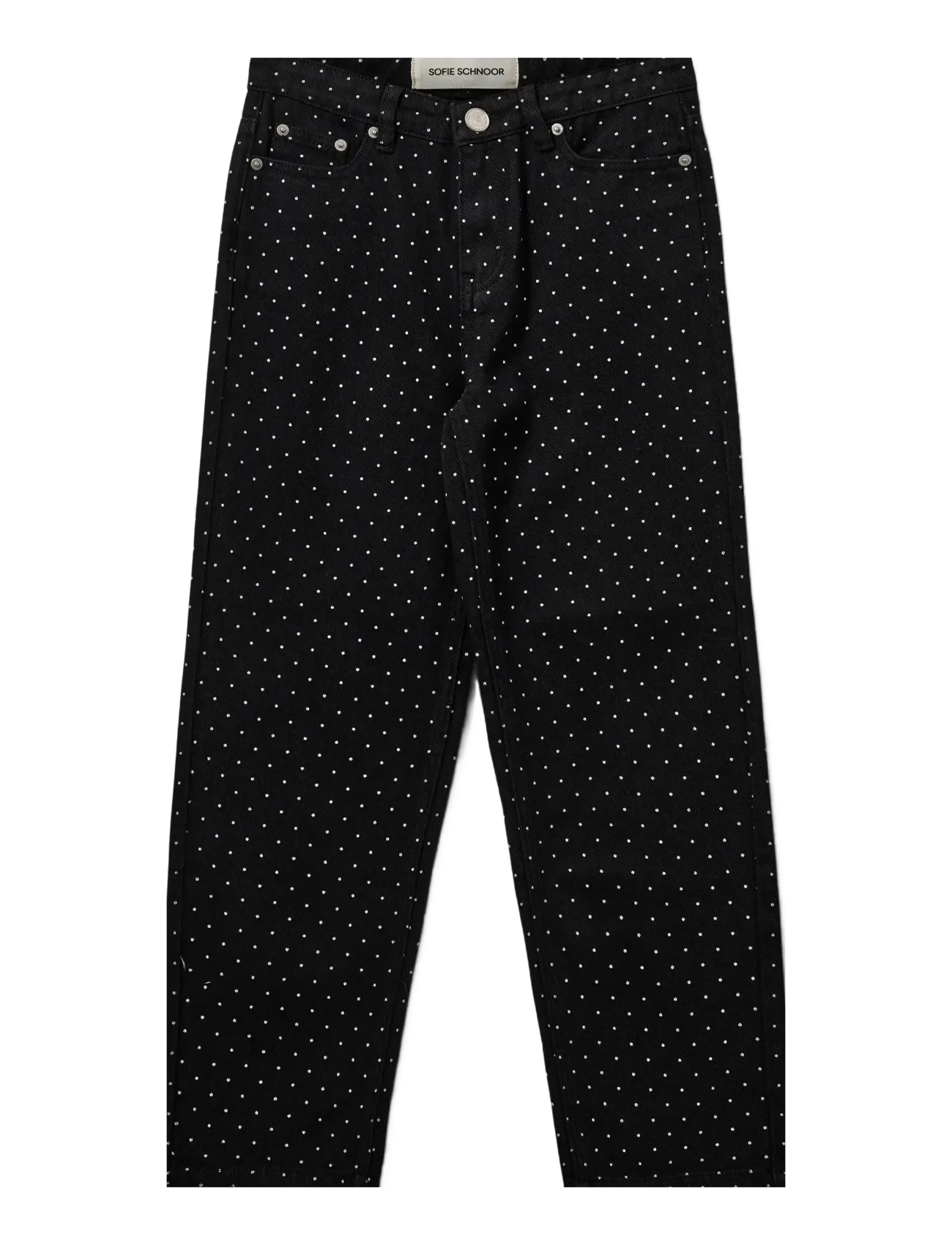 Sofie Schnoor Young Parissy Jeans, 164, Black, Jeans > Almindelige Jeans, Børn