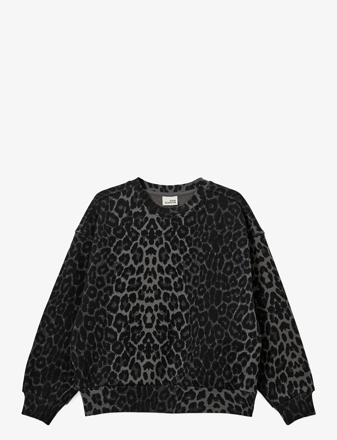 Sofie Schnoor Young - ELISY SWEATSHIRT - sweatshirts - grey leopard - 0