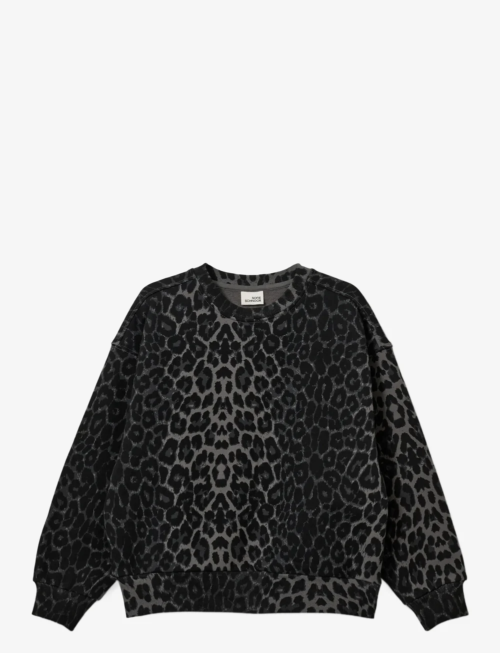 Sofie Schnoor Young - ELISY SWEATSHIRT - sweatshirts - grey leopard - 0