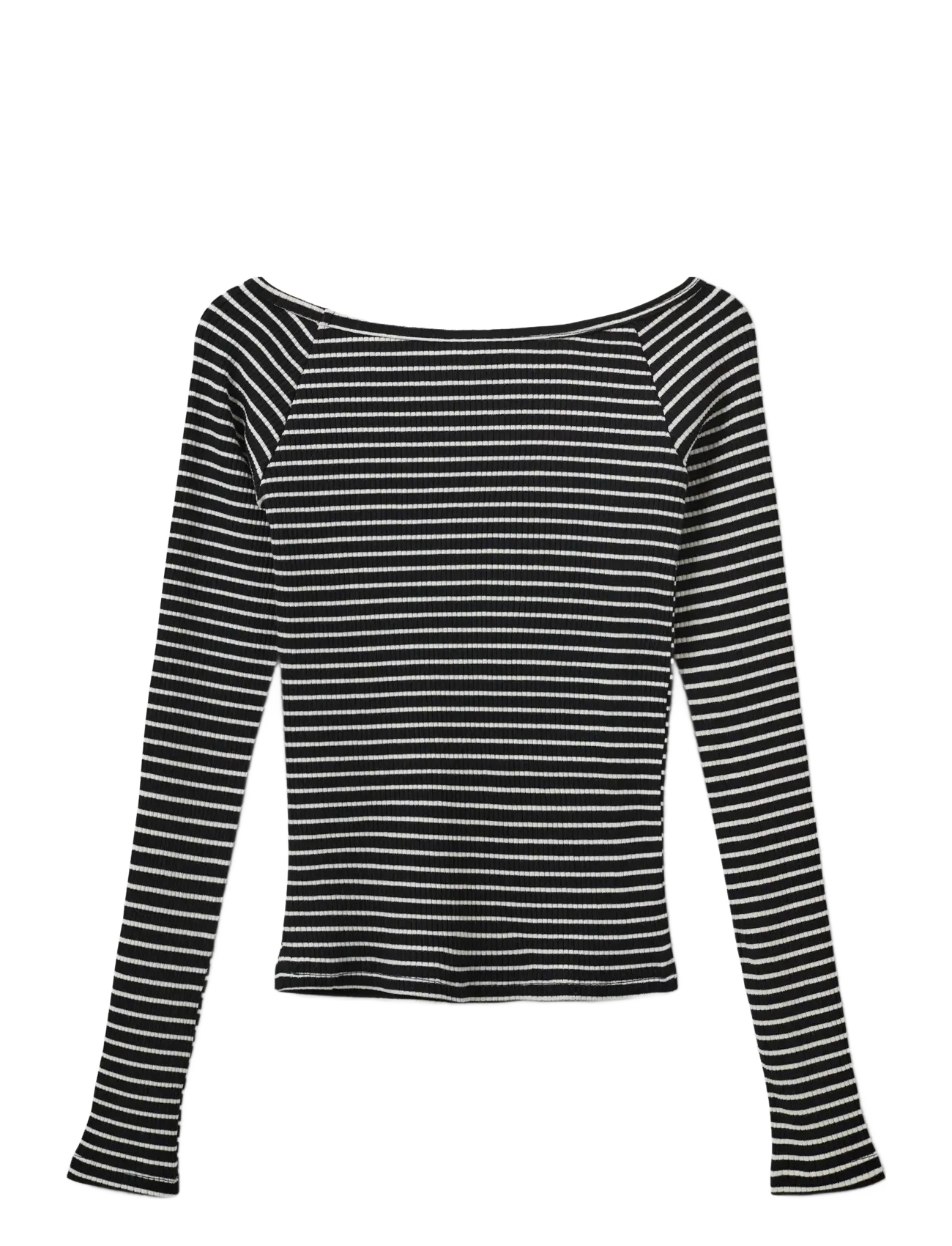 Sofie Schnoor Young - SOMASY BLOUSE - pikkade varrukatega t-särgid - black striped - 1