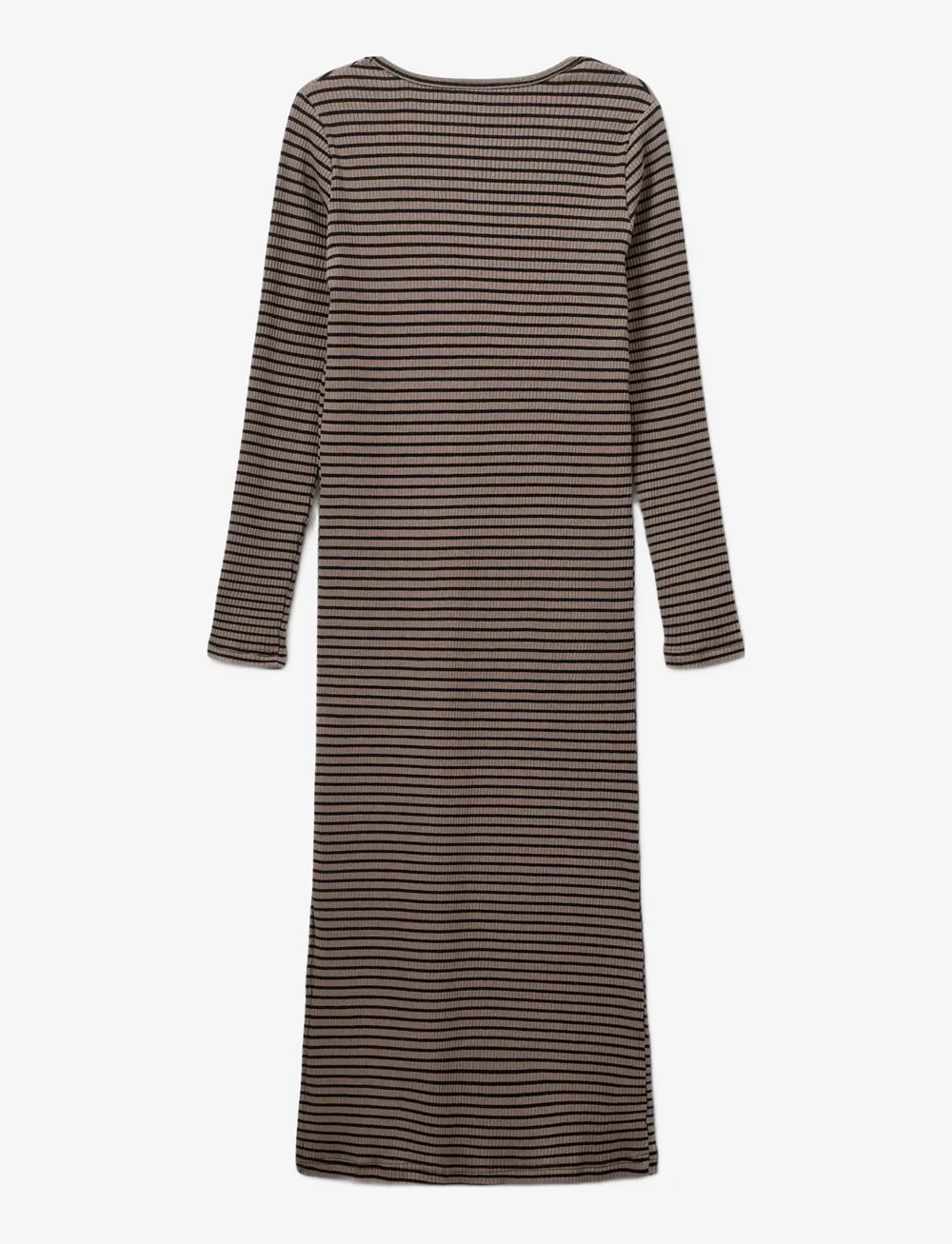 Sofie Schnoor Young - FACITASY DRESS - long-sleeved casual dresses - brown striped - 1