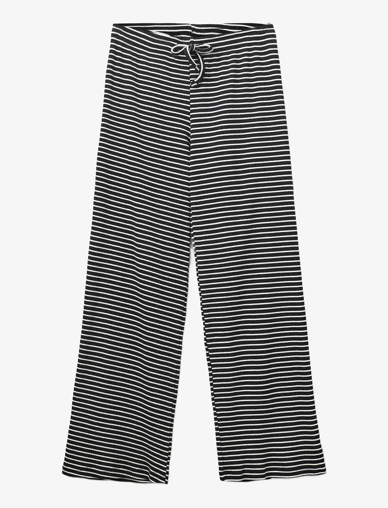 Sofie Schnoor Young - ABIGALESY TROUSERS - pantalons - black striped - 0