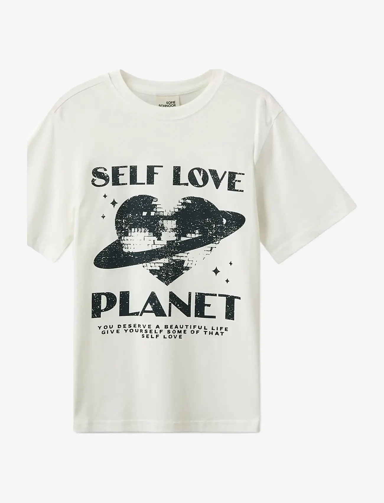 Sofie Schnoor Young - ZENASY T-SHIRT - kortærmede t-shirts - snow white - 0