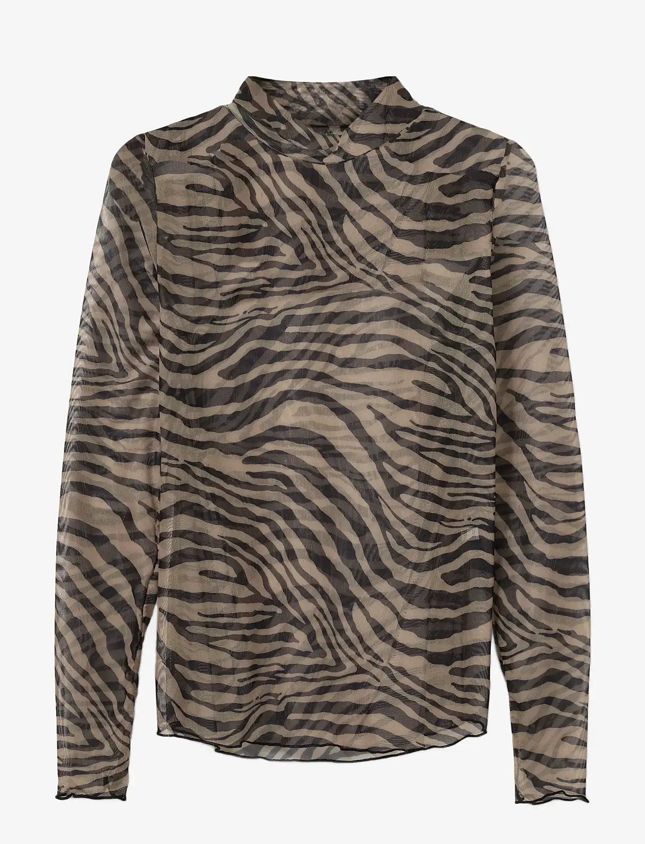 Sofie Schnoor Young - CALLIESY BLOUSE - blusen & tuniken - brown - 0