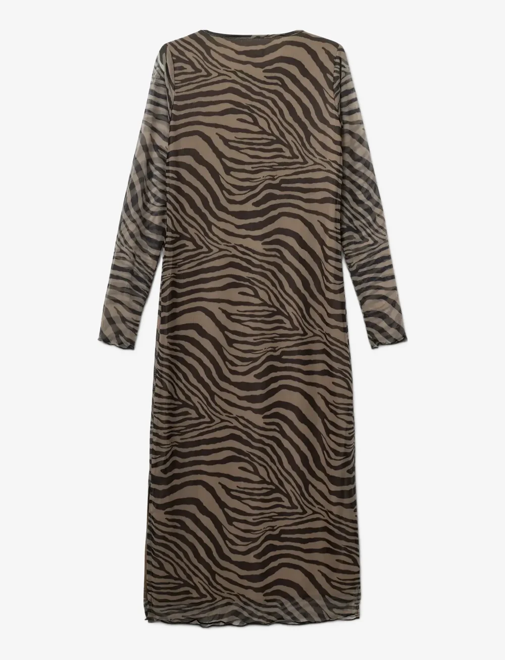 Sofie Schnoor Young - CALASY DRESS - langärmelige freizeitkleider - brown - 1