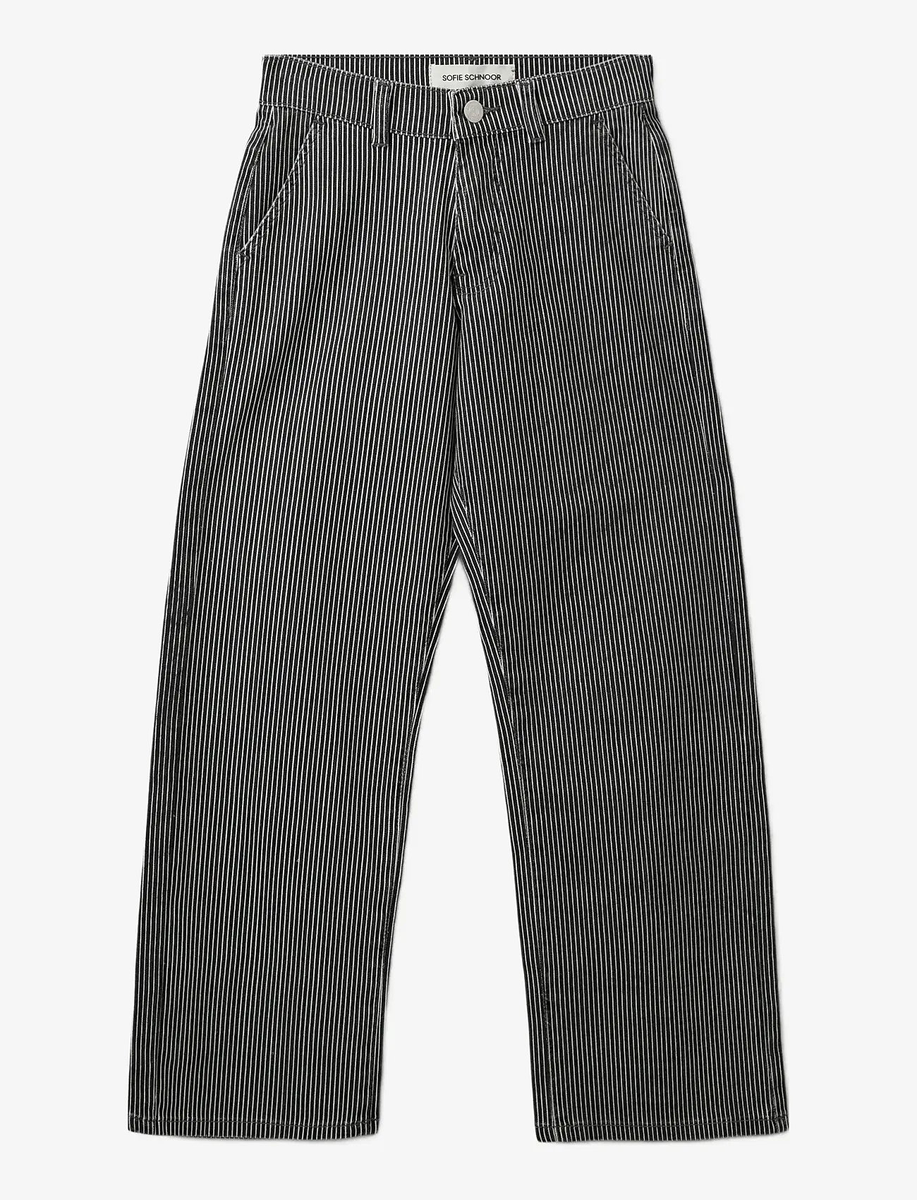 Sofie Schnoor Young - SIENNASY JEANS - tavalised teksad - black striped - 0