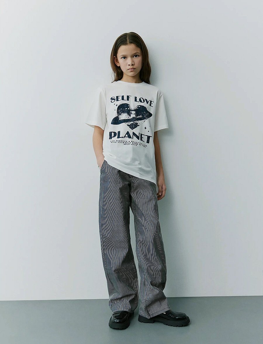 Sofie Schnoor Young - SIENNASY JEANS - tiesaus kirpimo džinsai - black striped - 2